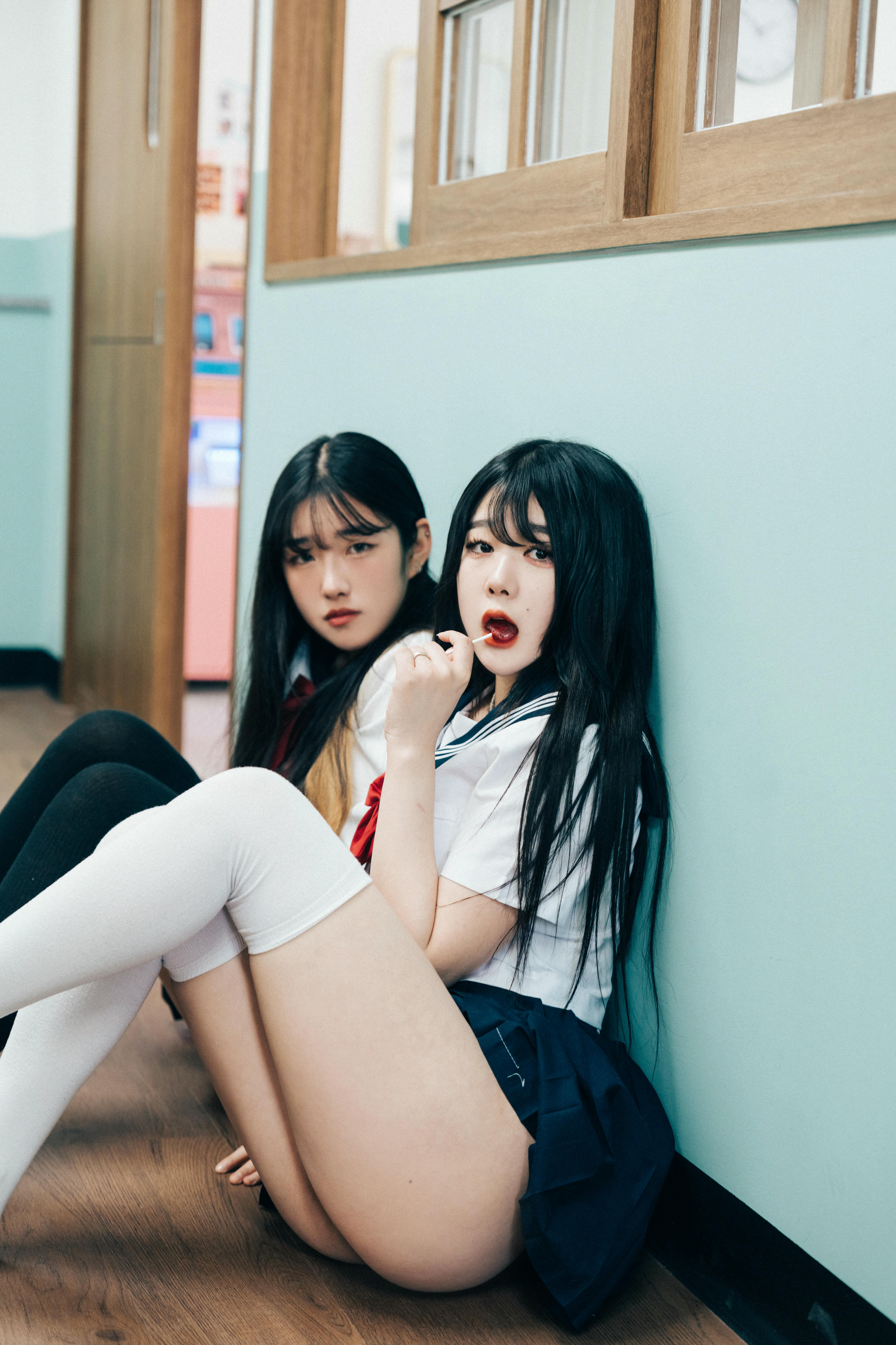 Zia (지아) NO.085 Loozy Zia (지아) x Sonson (손손) Bitch Academy Hard [195P+3V／2.95GB]-트윈_第4集
