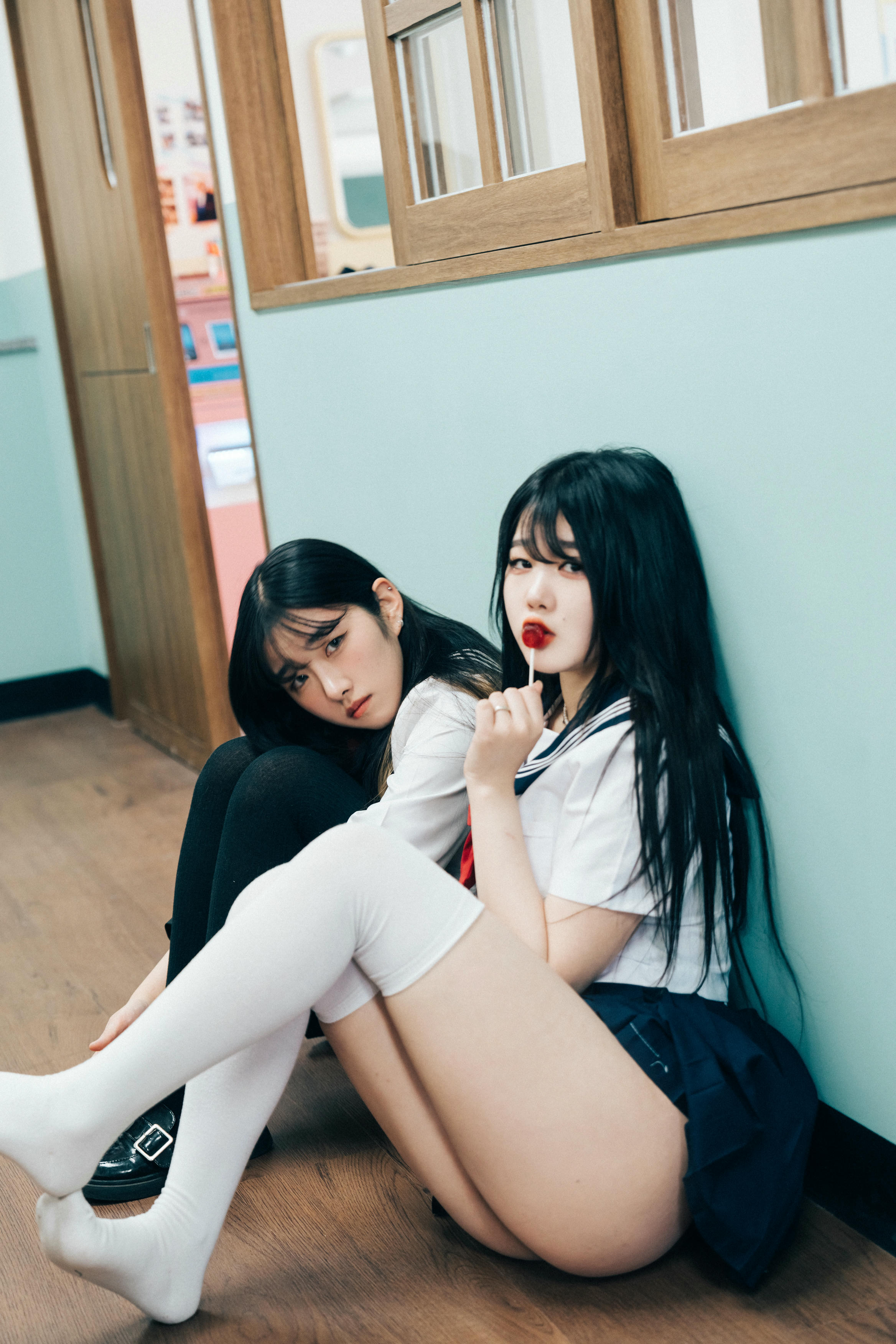 Zia (지아) NO.085 Loozy Zia (지아) x Sonson (손손) Bitch Academy Hard [195P+3V／2.95GB]-트윈_第4集