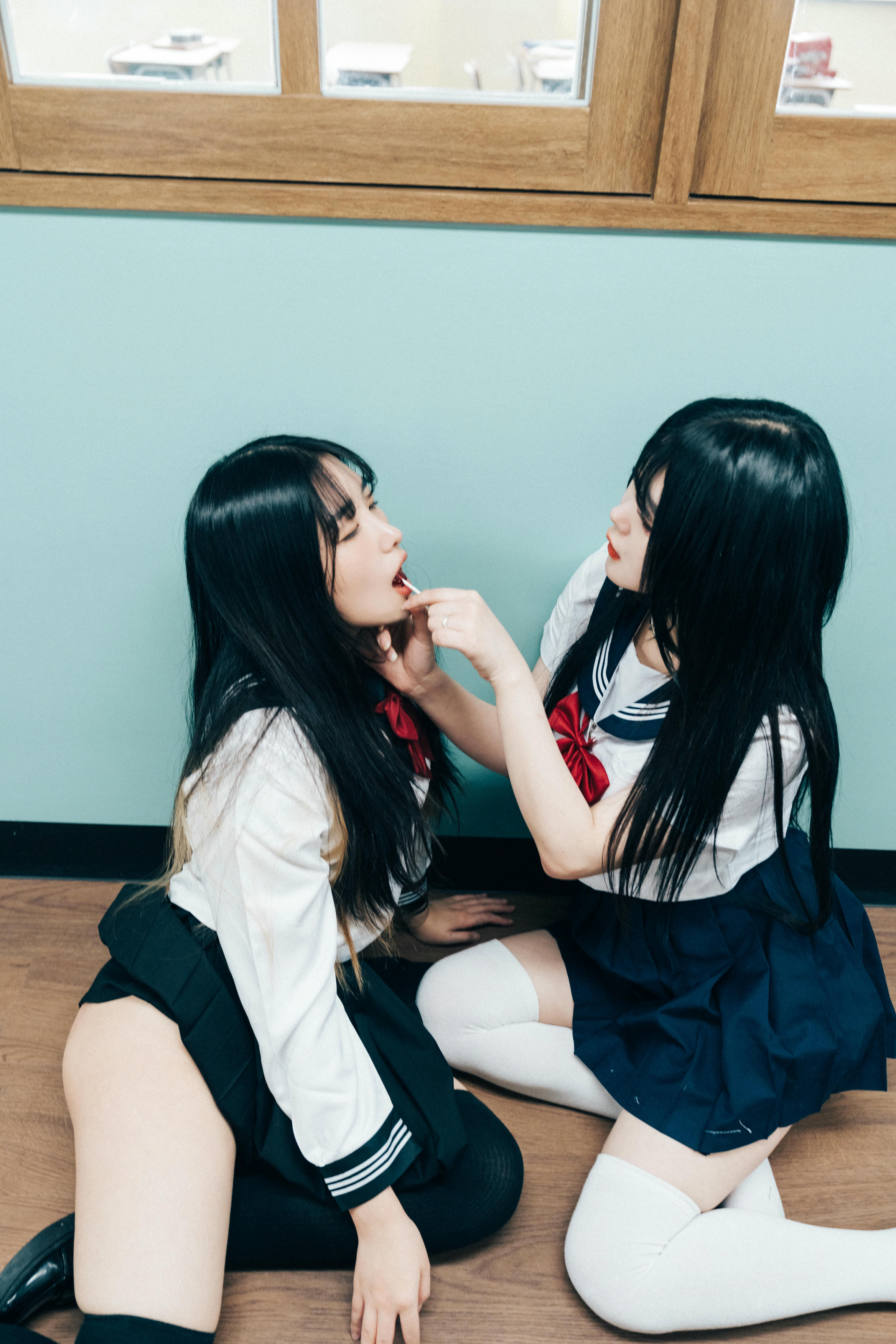 Zia (지아) NO.085 Loozy Zia (지아) x Sonson (손손) Bitch Academy Hard [195P+3V／2.95GB]-트윈_第4集