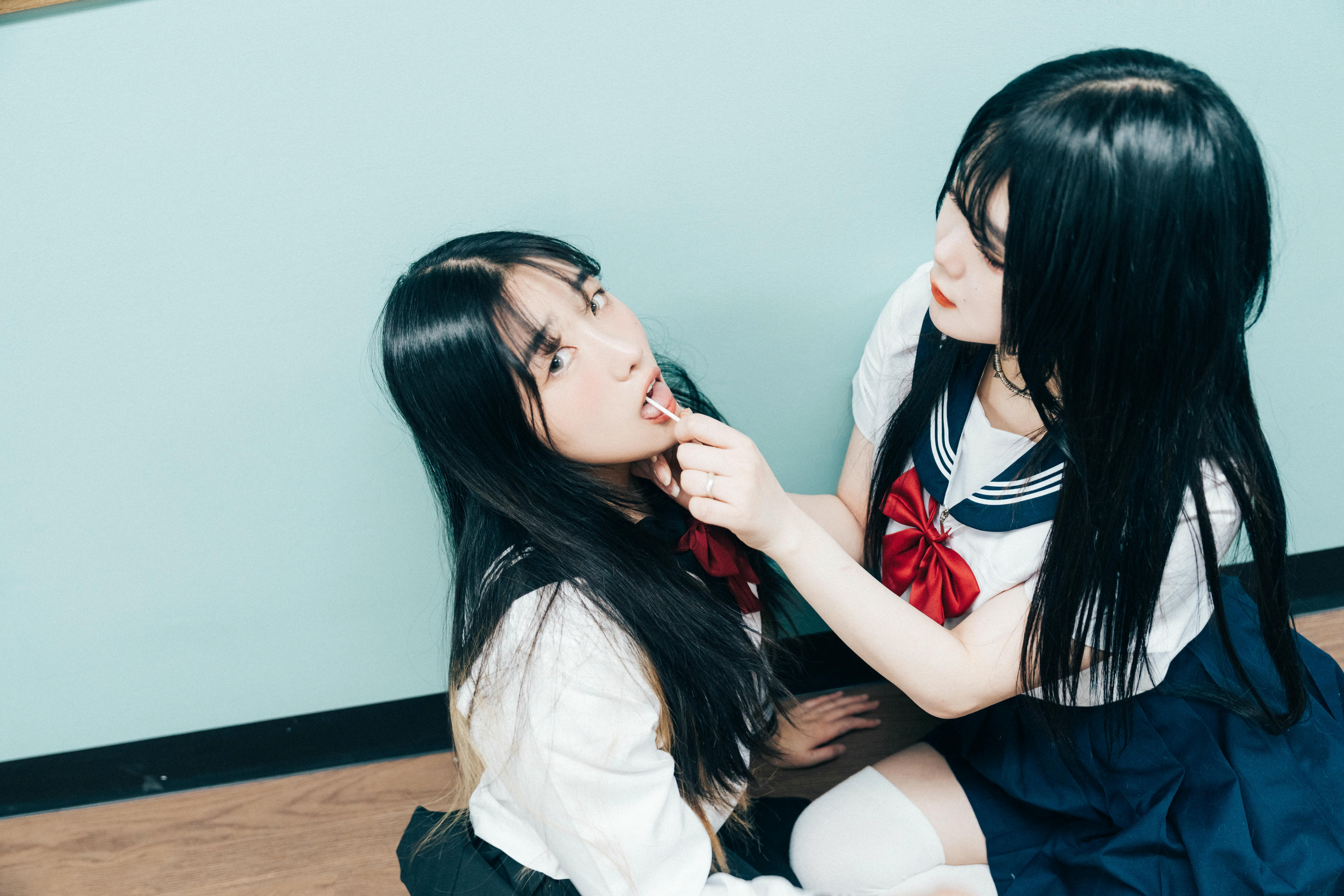 Zia (지아) NO.085 Loozy Zia (지아) x Sonson (손손) Bitch Academy Hard [195P+3V／2.95GB]-트윈_第4集