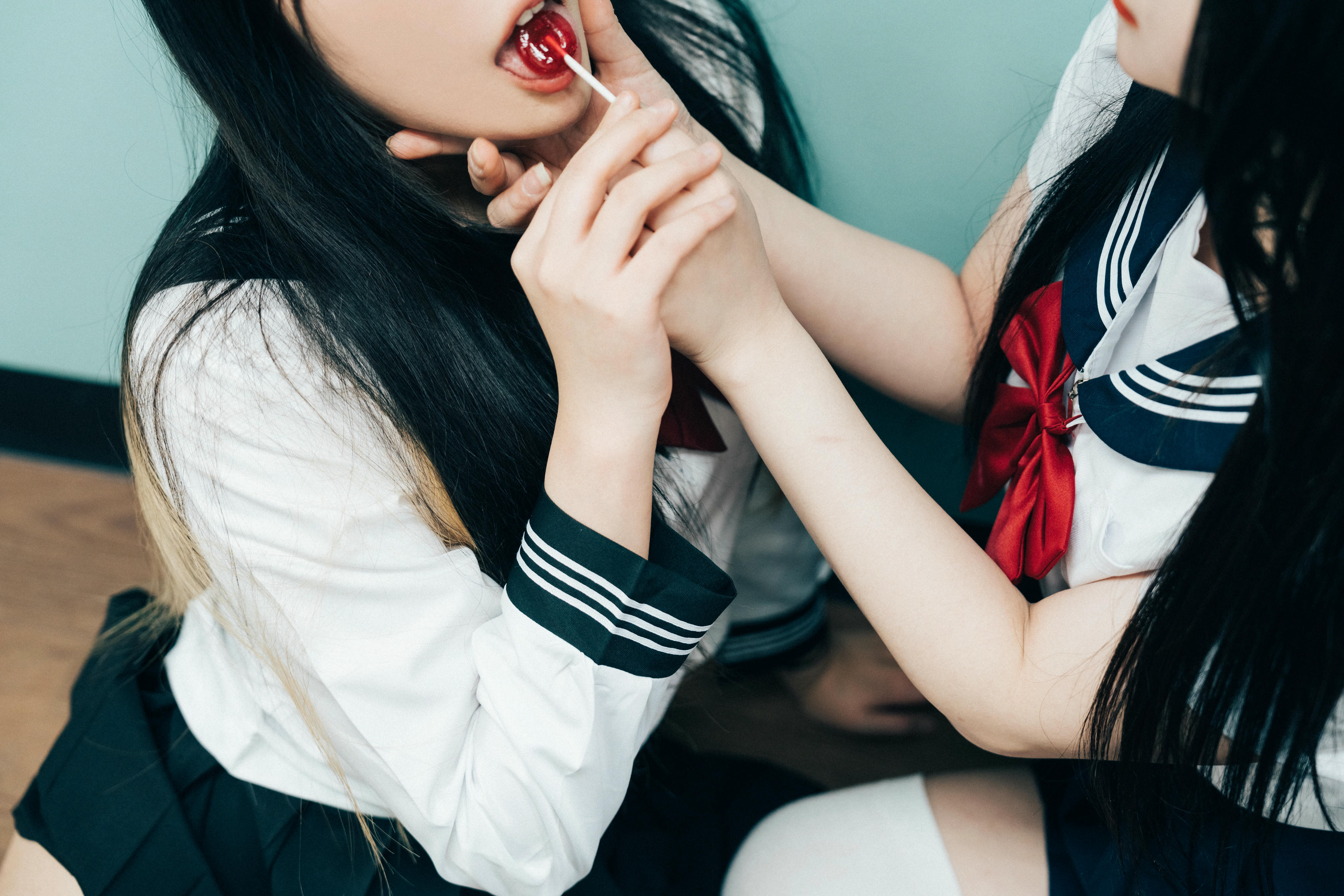 Zia (지아) NO.085 Loozy Zia (지아) x Sonson (손손) Bitch Academy Hard [195P+3V／2.95GB]-트윈_第4集