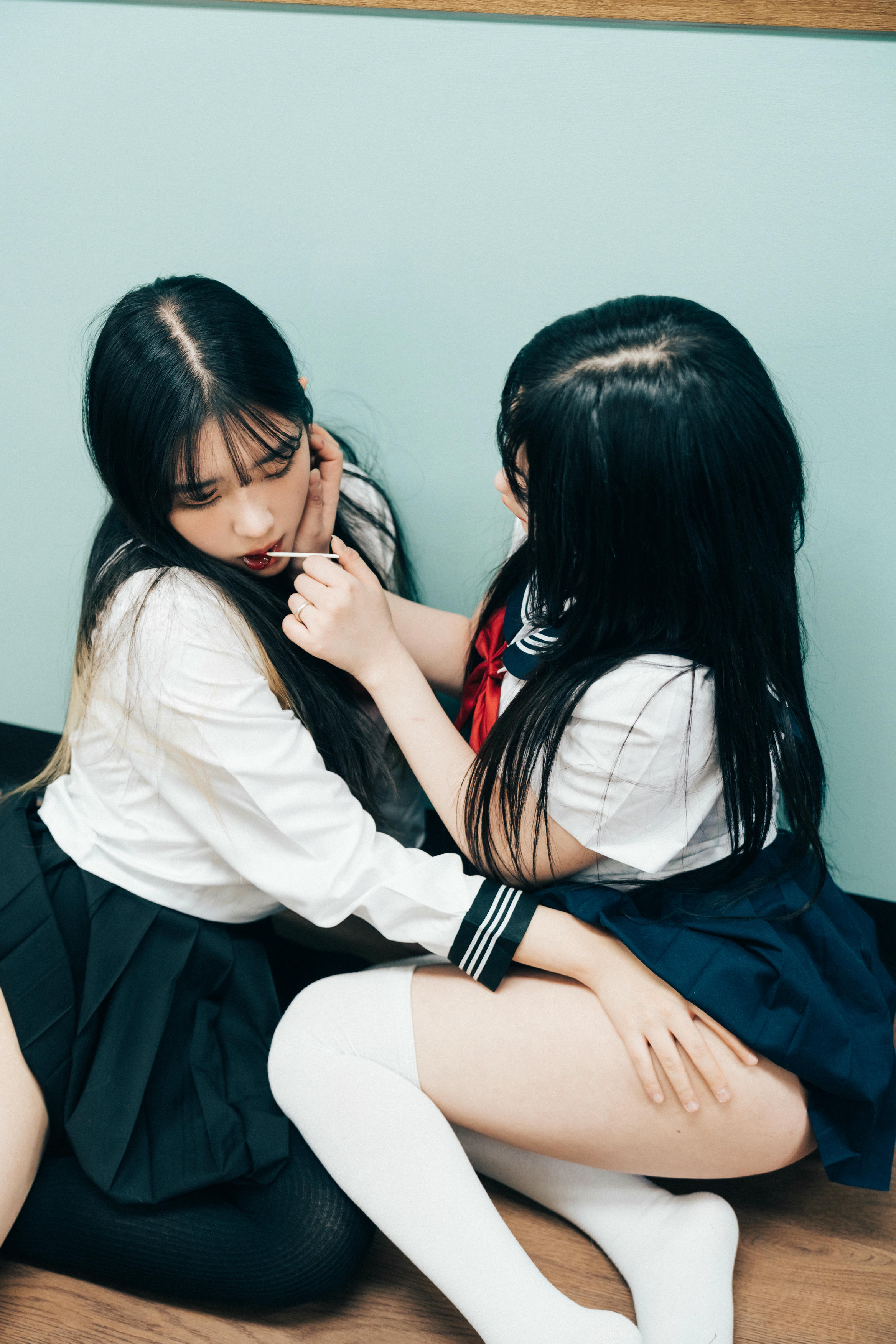Zia (지아) NO.085 Loozy Zia (지아) x Sonson (손손) Bitch Academy Hard [195P+3V／2.95GB]-트윈_第4集