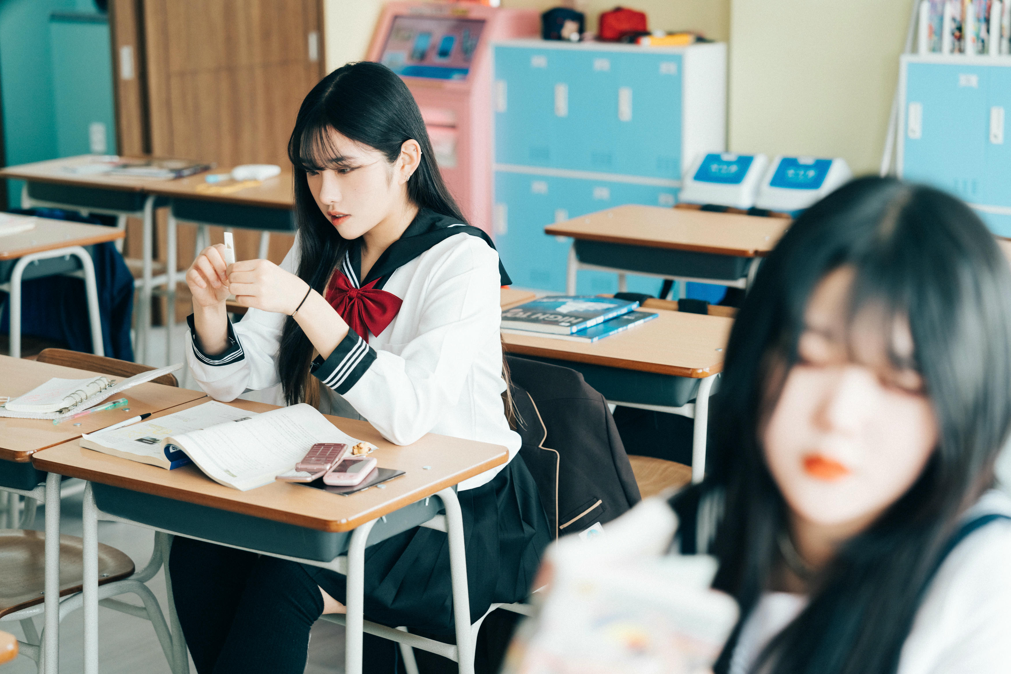 Zia (지아) NO.085 Loozy Zia (지아) x Sonson (손손) Bitch Academy Hard [195P+3V／2.95GB]-트윈_第1集