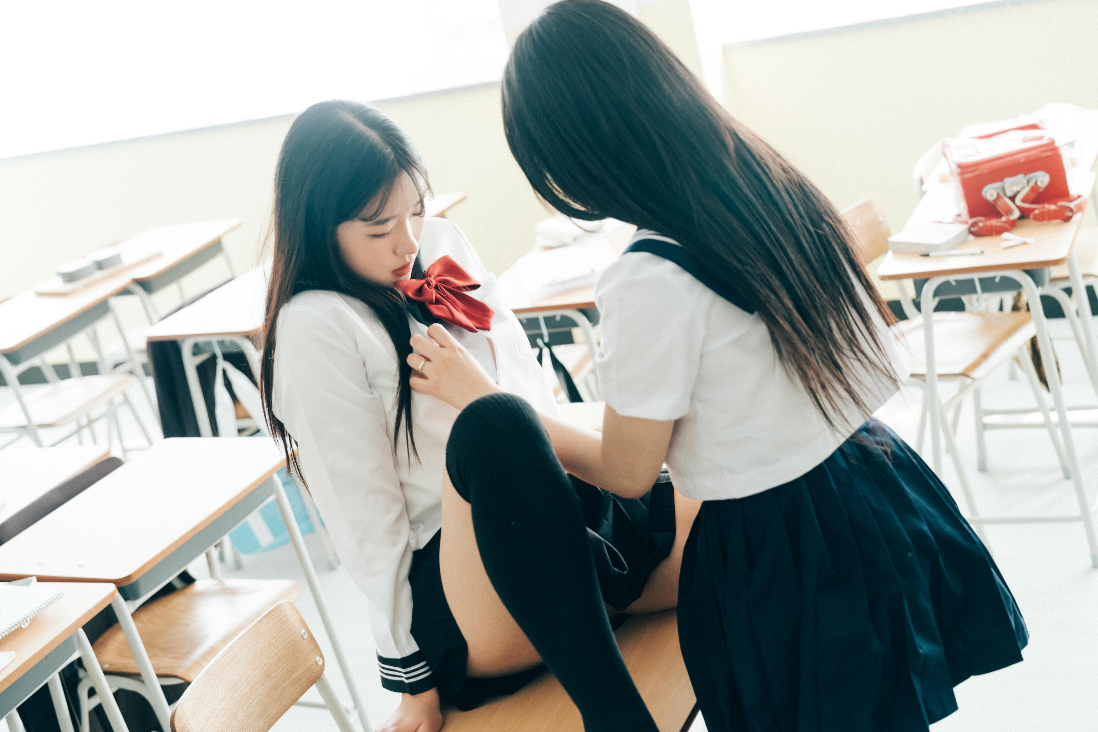 Zia (지아) NO.085 Loozy Zia (지아) x Sonson (손손) Bitch Academy Hard [195P+3V／2.95GB]-트윈_第5集