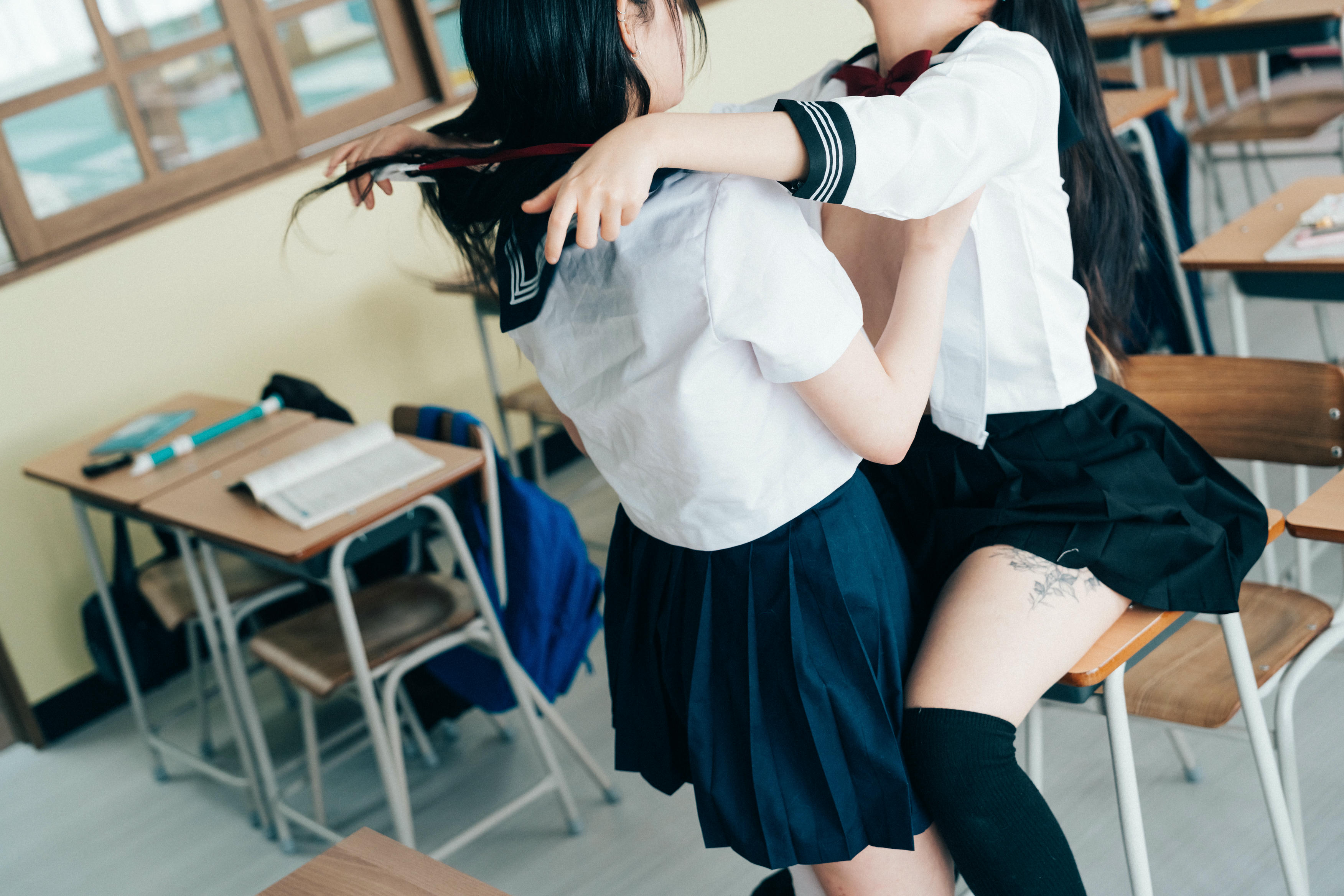 Zia (지아) NO.085 Loozy Zia (지아) x Sonson (손손) Bitch Academy Hard [195P+3V／2.95GB]-트윈_第5集