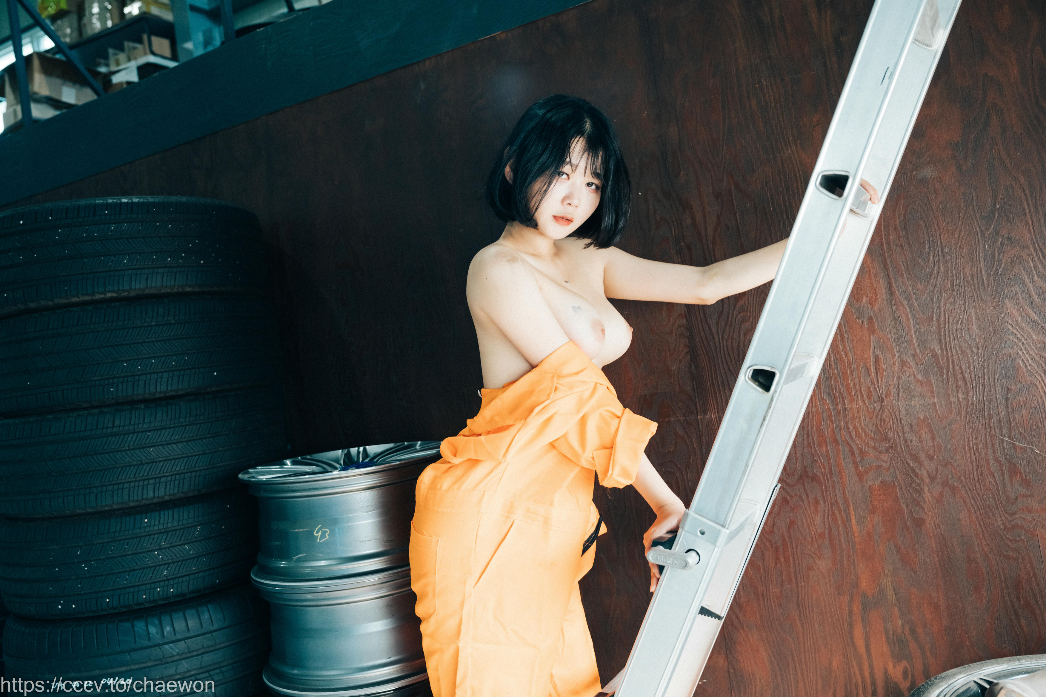 Zia (지아) NO.105 Loozy Zia (지아) Garage Girl [129P+3V／3GB]_第6集