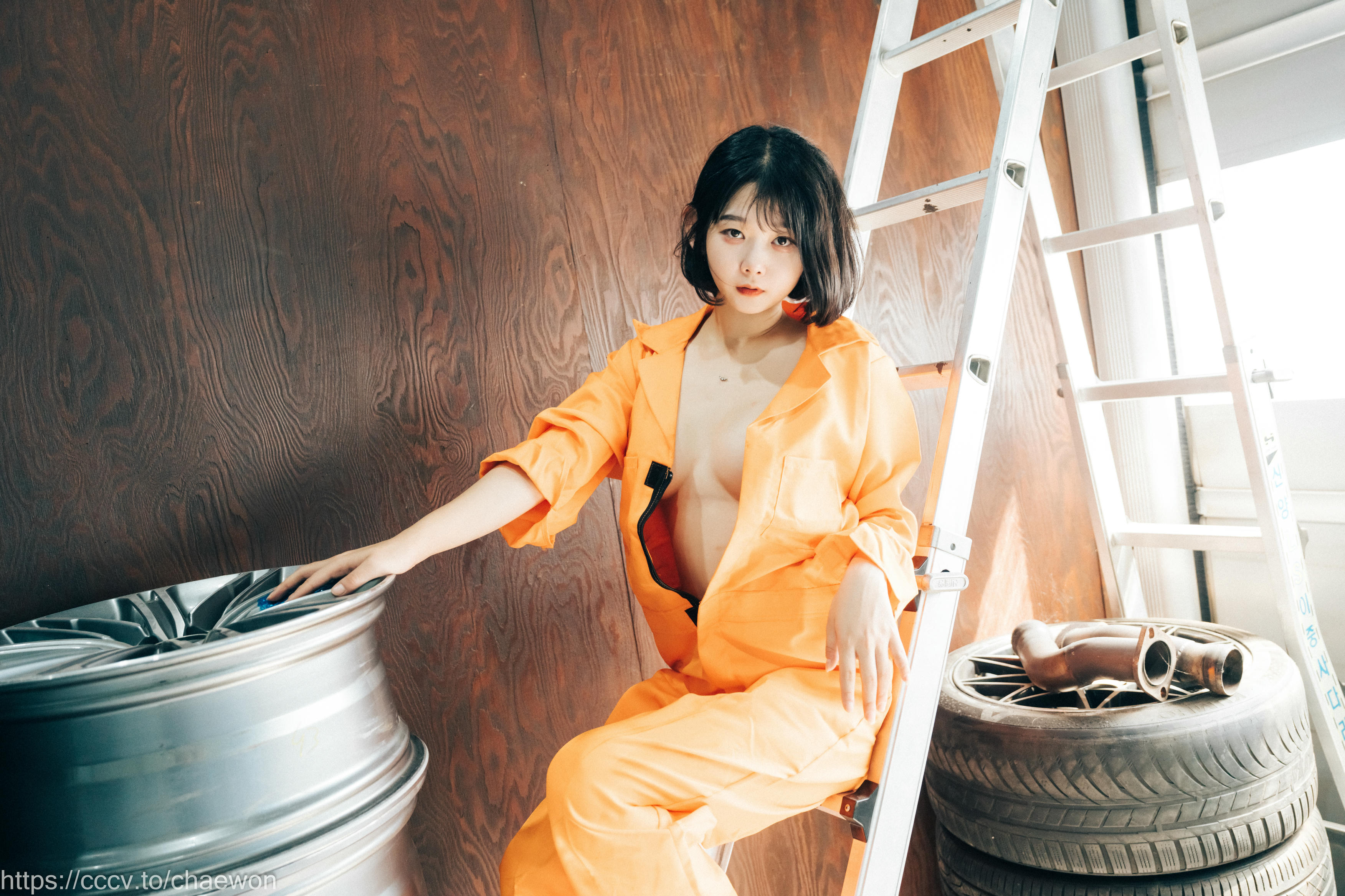 Zia (지아) NO.105 Loozy Zia (지아) Garage Girl [129P+3V／3GB]_第6集