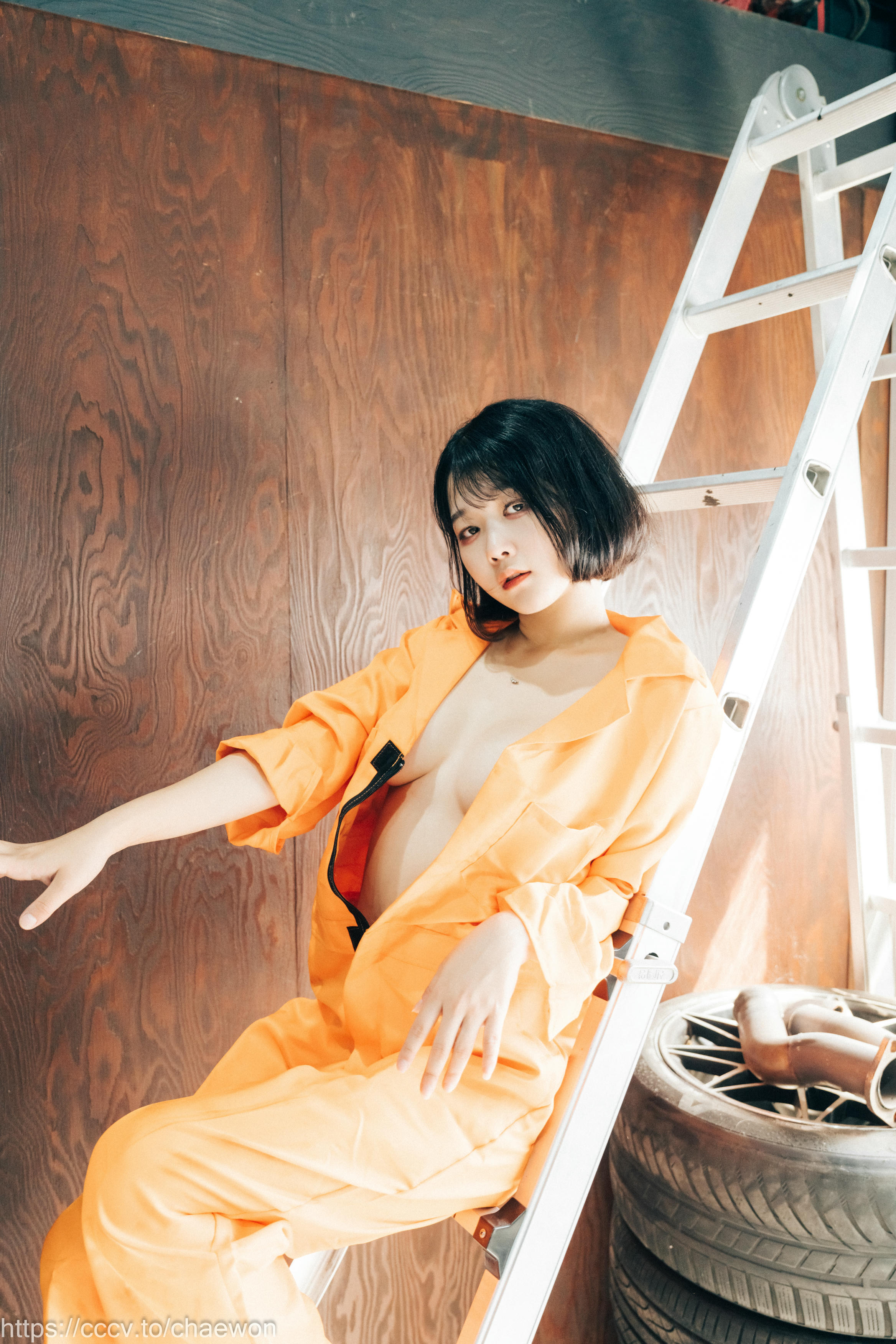 Zia (지아) NO.105 Loozy Zia (지아) Garage Girl [129P+3V／3GB]_第7集