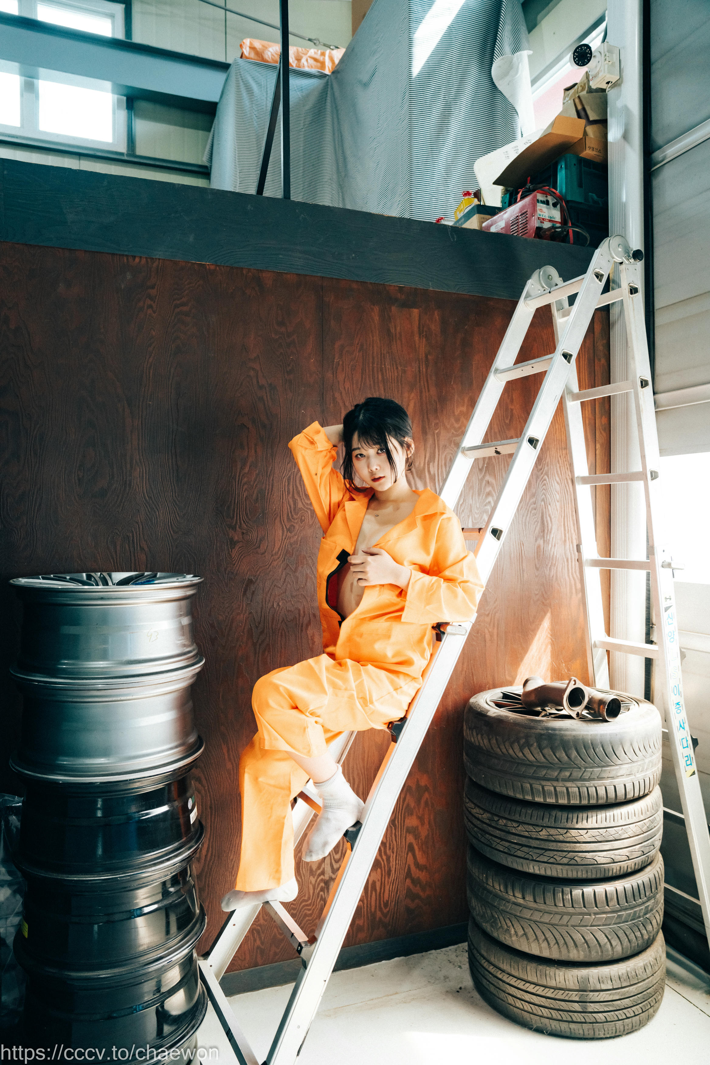 Zia (지아) NO.105 Loozy Zia (지아) Garage Girl [129P+3V／3GB]_第7集