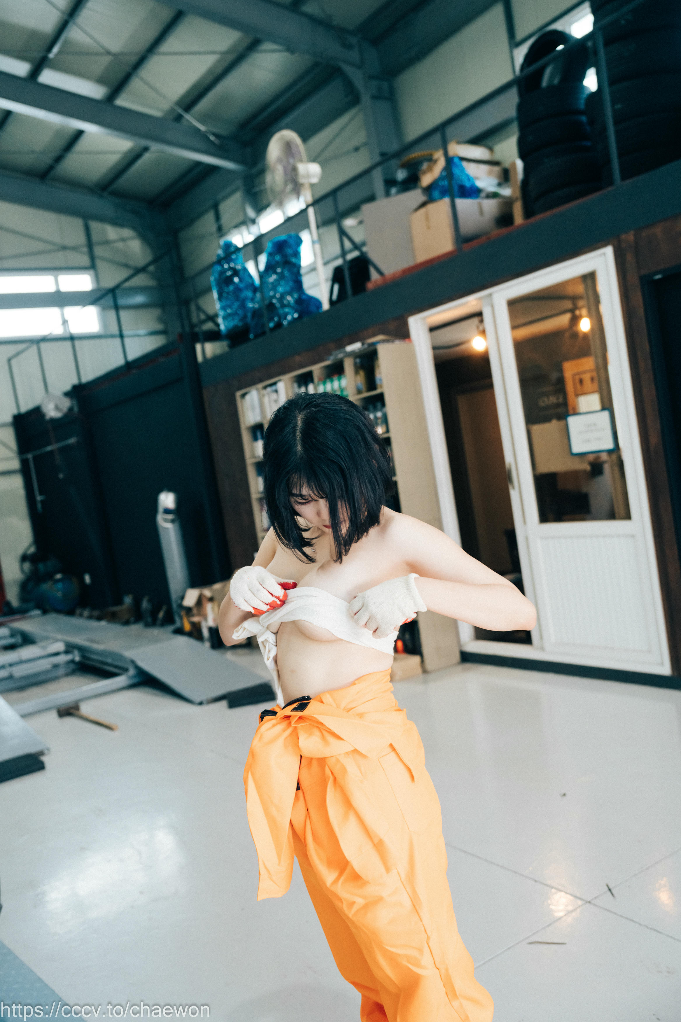 Zia (지아) NO.105 Loozy Zia (지아) Garage Girl [129P+3V／3GB]_第1集