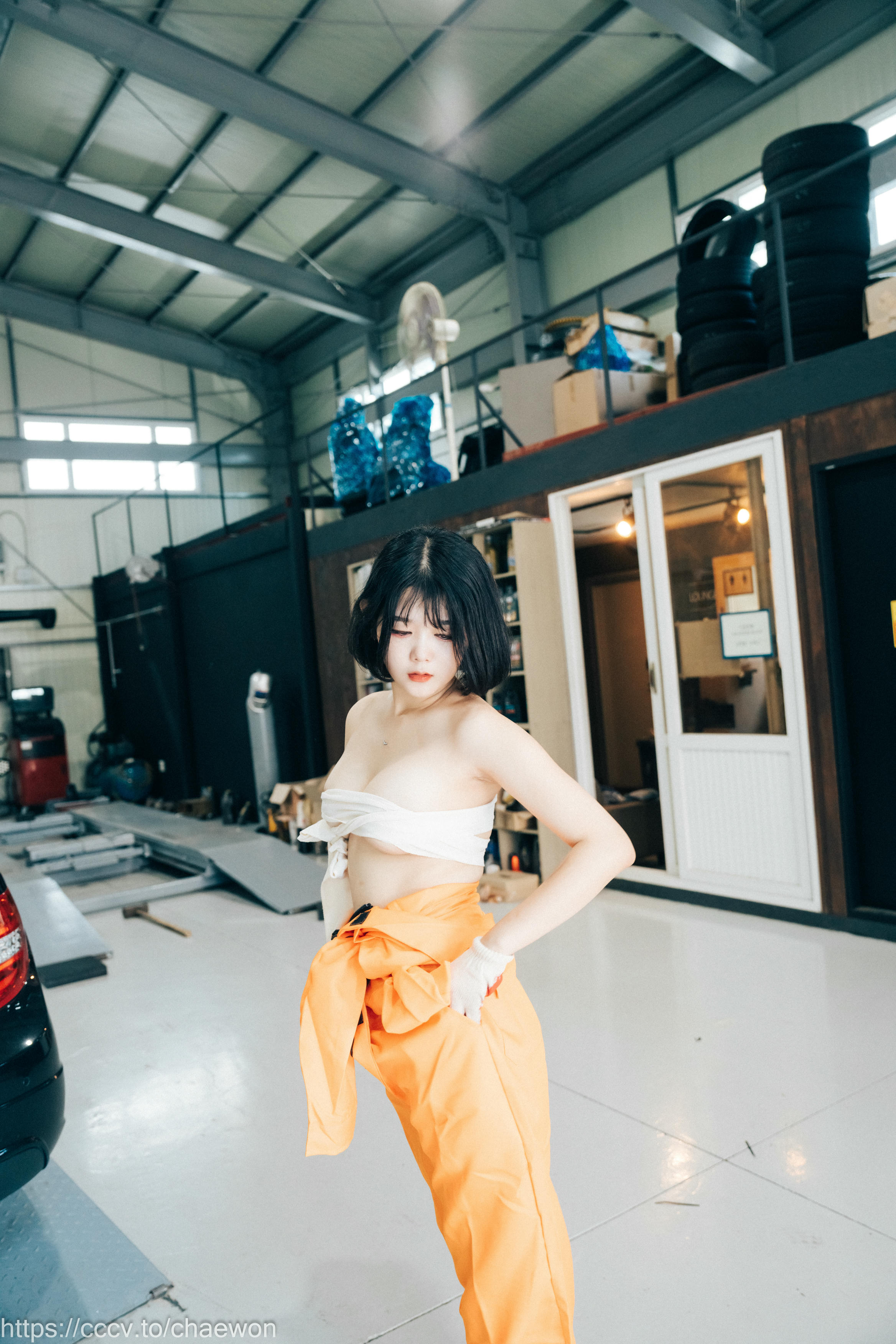 Zia (지아) NO.105 Loozy Zia (지아) Garage Girl [129P+3V／3GB]_第1集