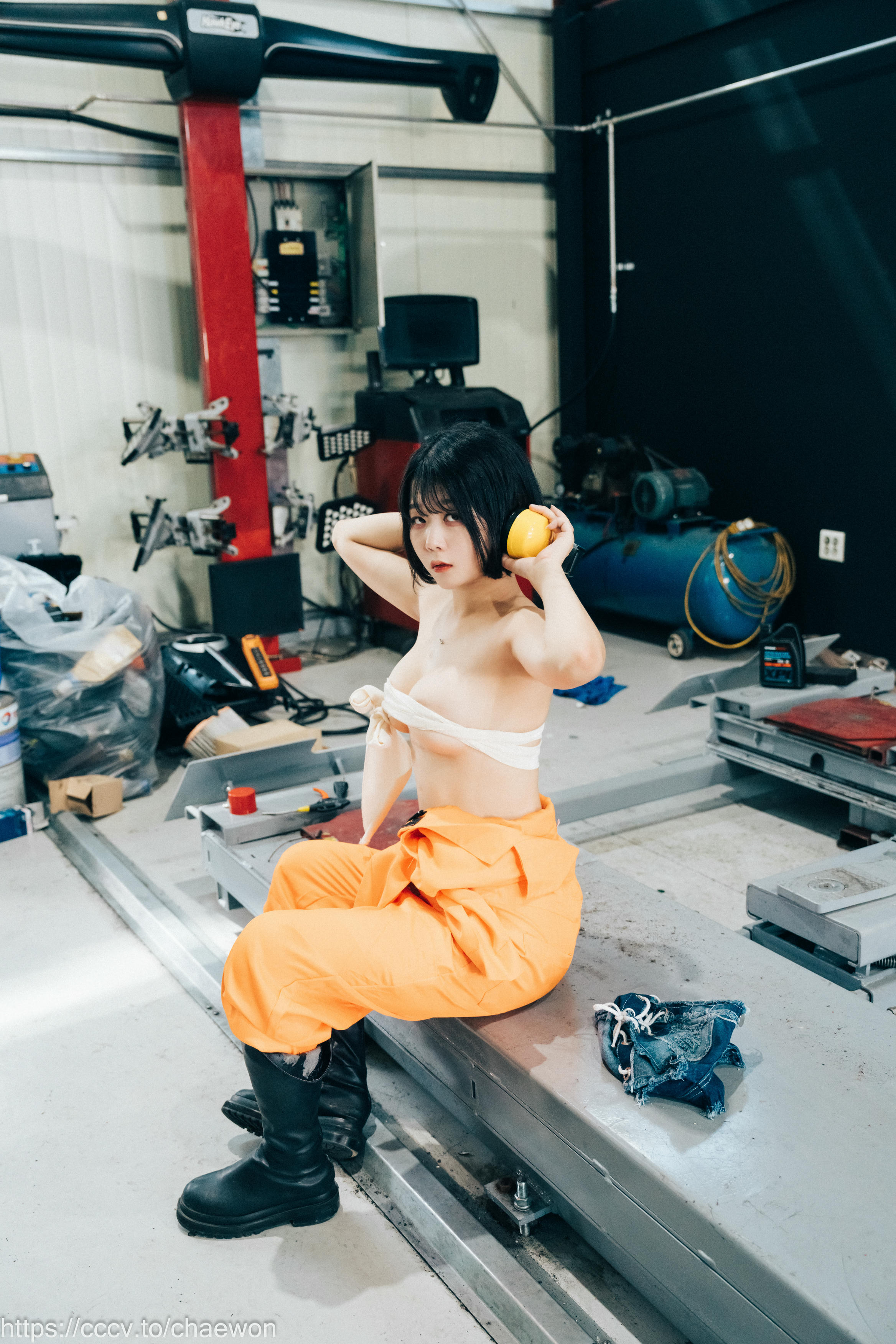 Zia (지아) NO.105 Loozy Zia (지아) Garage Girl [129P+3V／3GB]_第3集