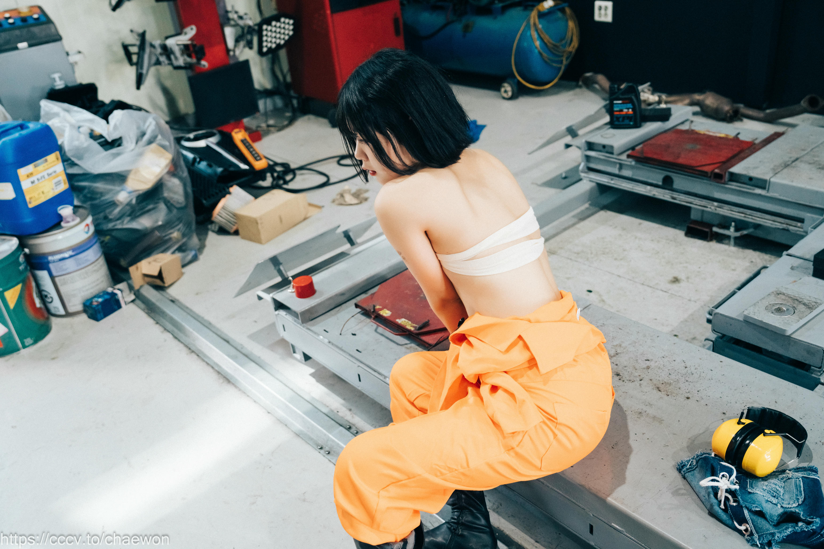 Zia (지아) NO.105 Loozy Zia (지아) Garage Girl [129P+3V／3GB]_第3集