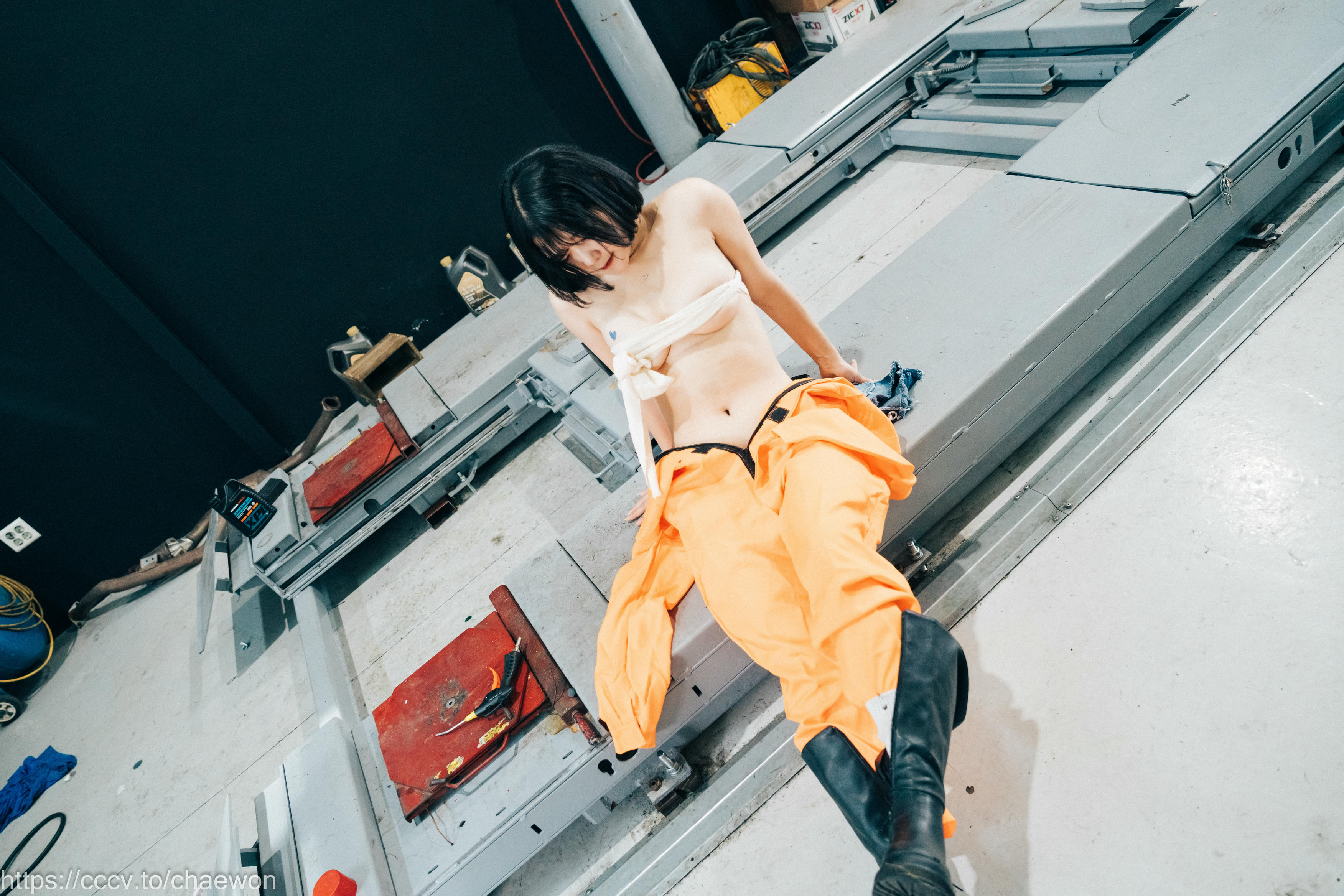 Zia (지아) NO.105 Loozy Zia (지아) Garage Girl [129P+3V／3GB]_第3集