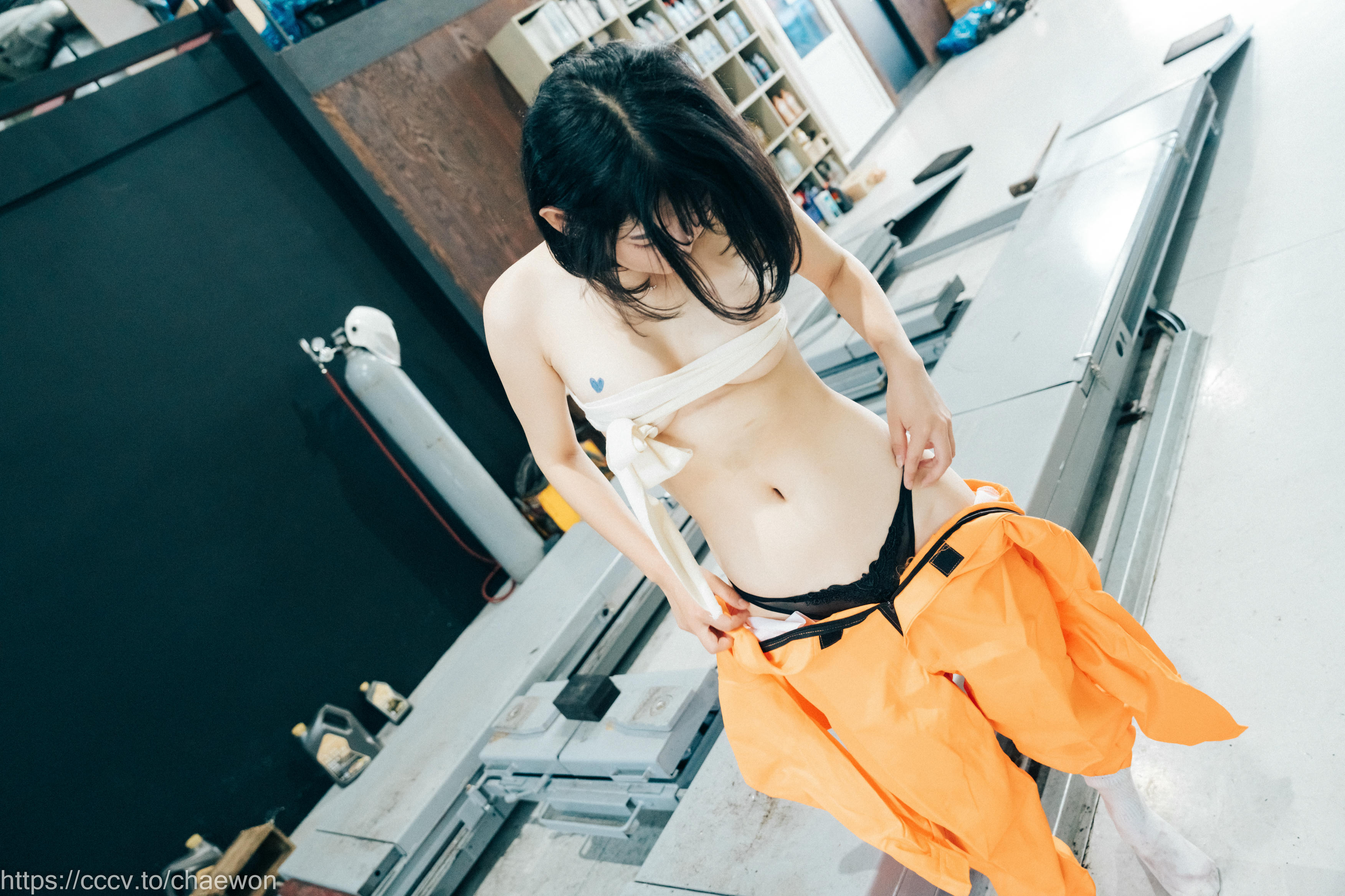 Zia (지아) NO.105 Loozy Zia (지아) Garage Girl [129P+3V／3GB]_第3集