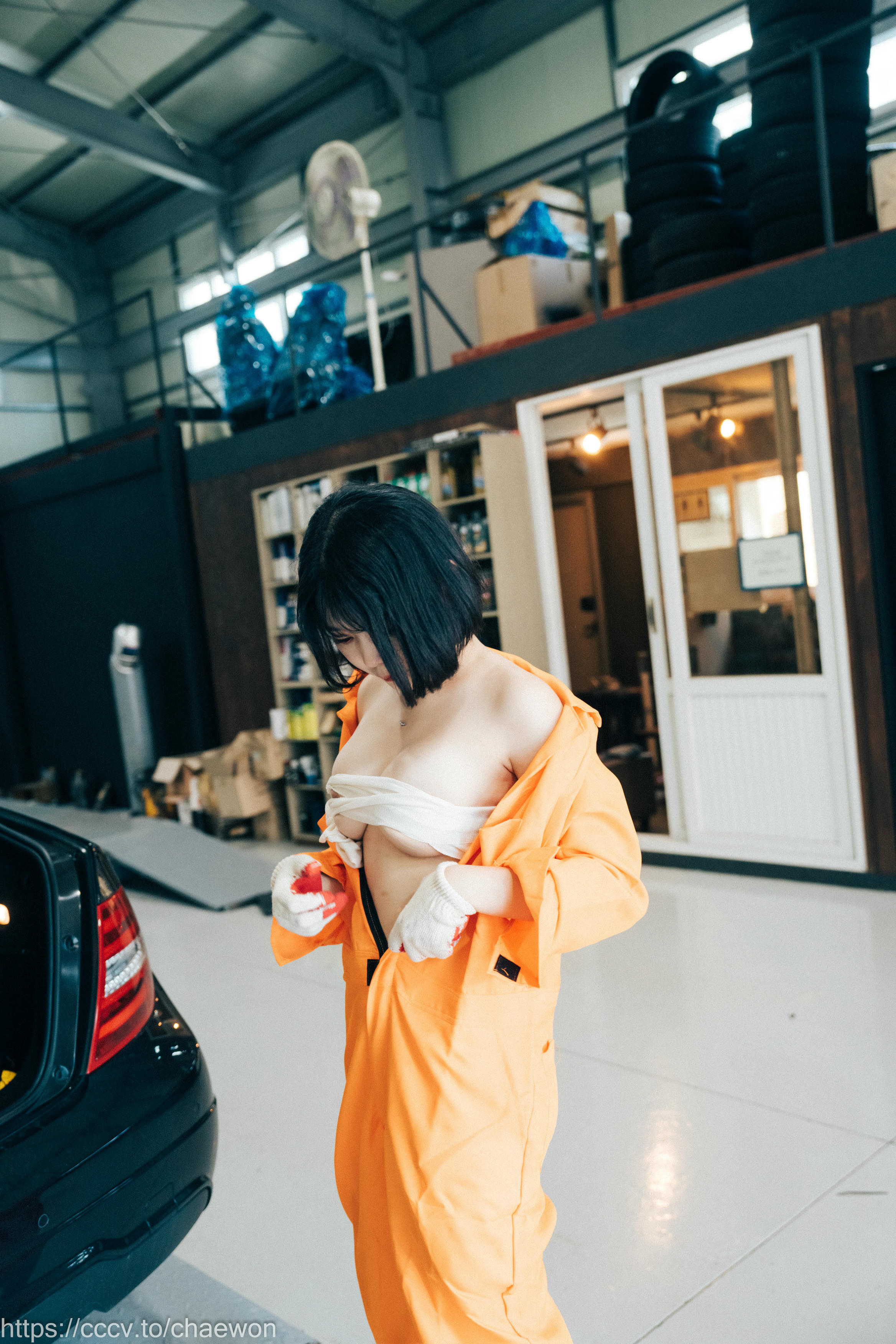 Zia (지아) NO.105 Loozy Zia (지아) Garage Girl [129P+3V／3GB]_第1集