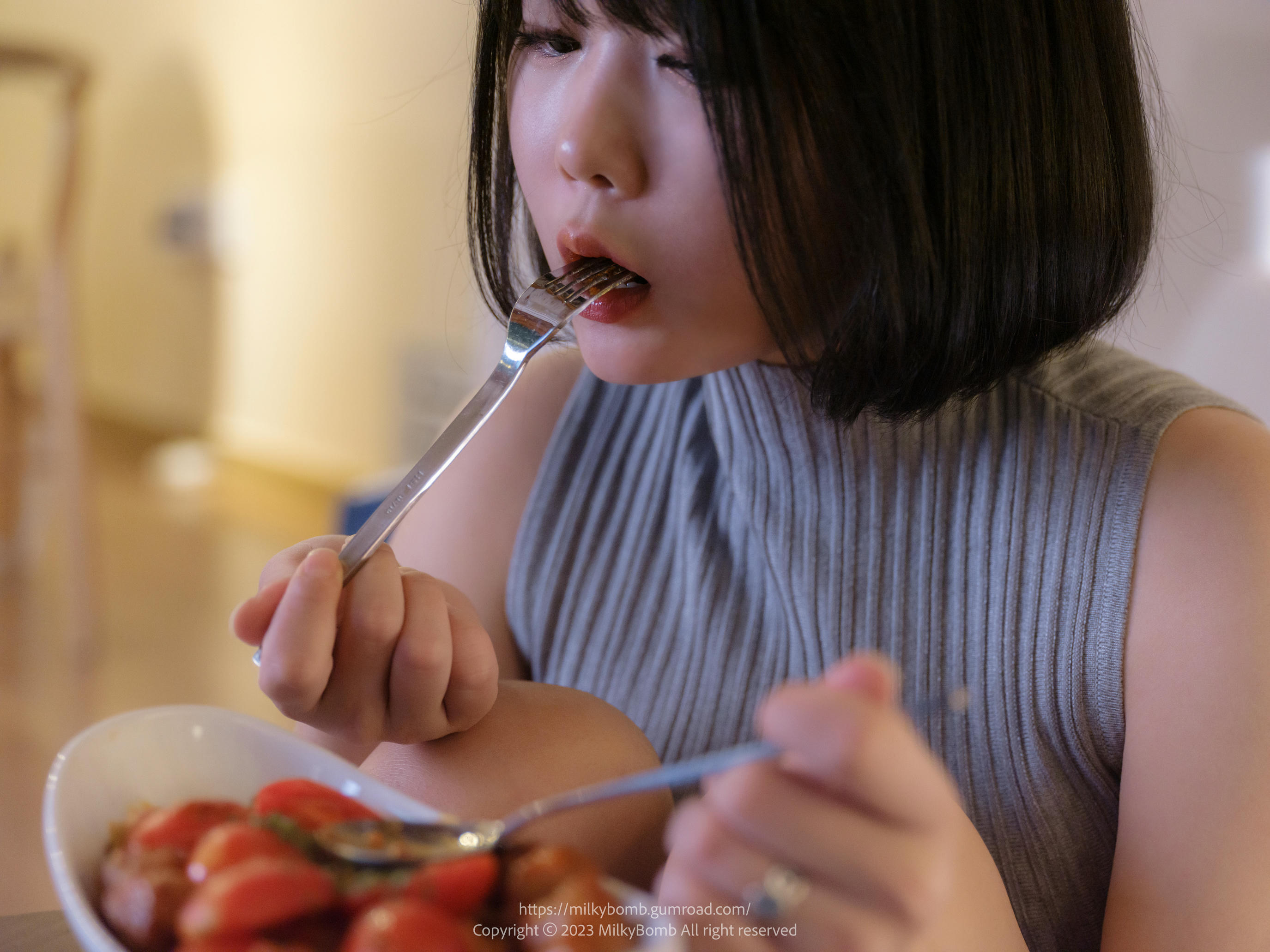 Zia (지아) NO.106 MilkyBomb Vol.001 Cooking [368P+1V／6.32GB]_第8集