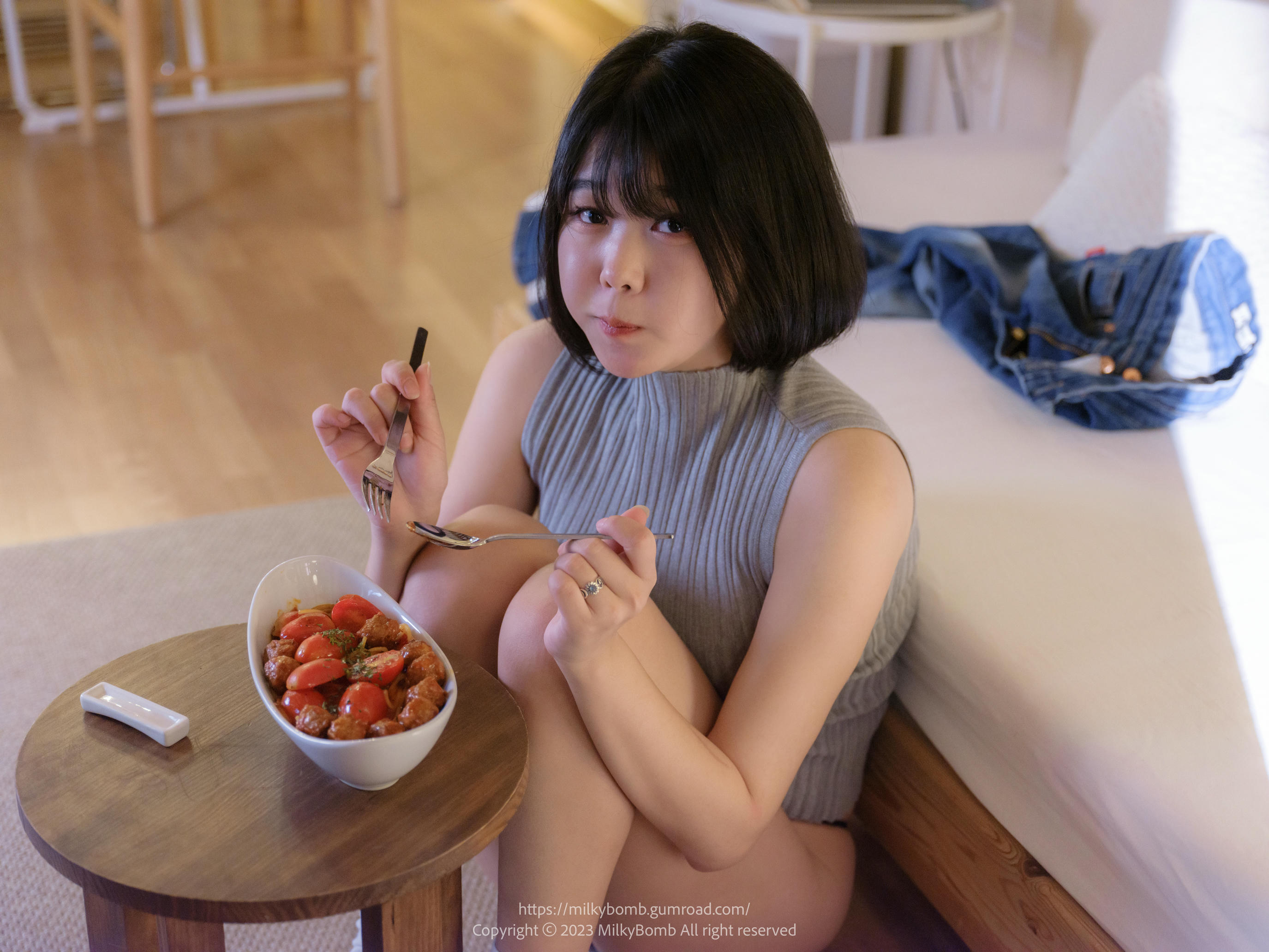 Zia (지아) NO.106 MilkyBomb Vol.001 Cooking [368P+1V／6.32GB]_第8集