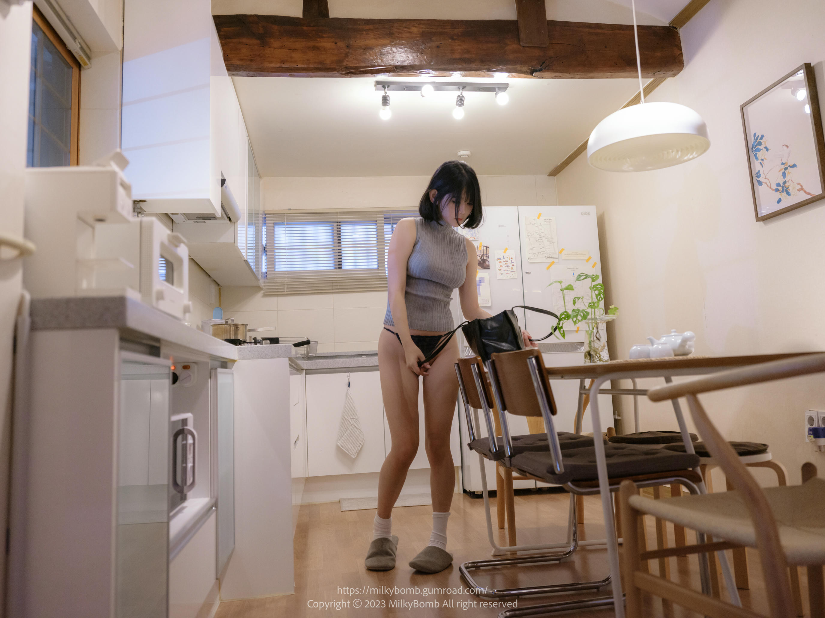 Zia (지아) NO.106 MilkyBomb Vol.001 Cooking [368P+1V／6.32GB]_第4集