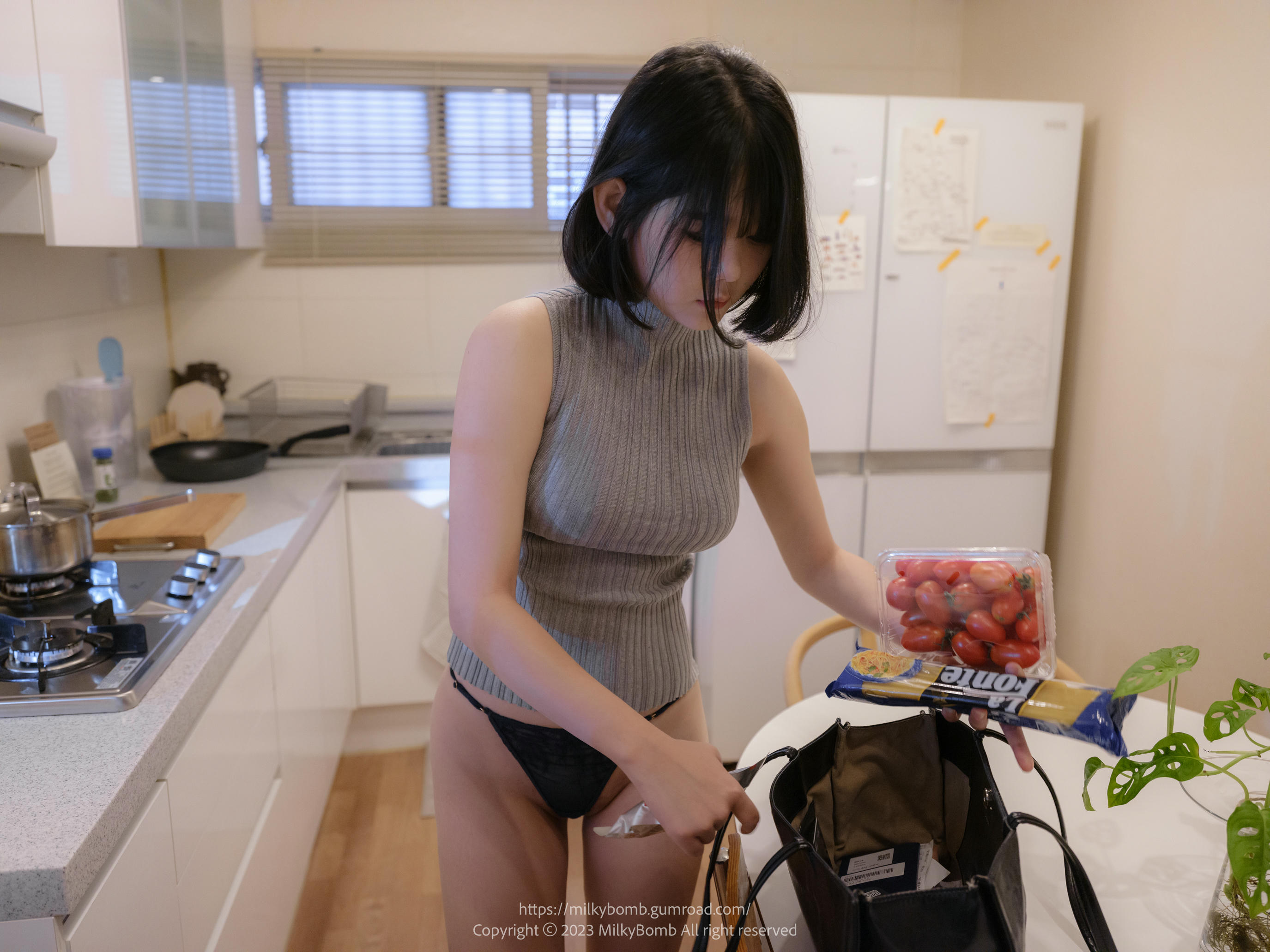 Zia (지아) NO.106 MilkyBomb Vol.001 Cooking [368P+1V／6.32GB]_第4集
