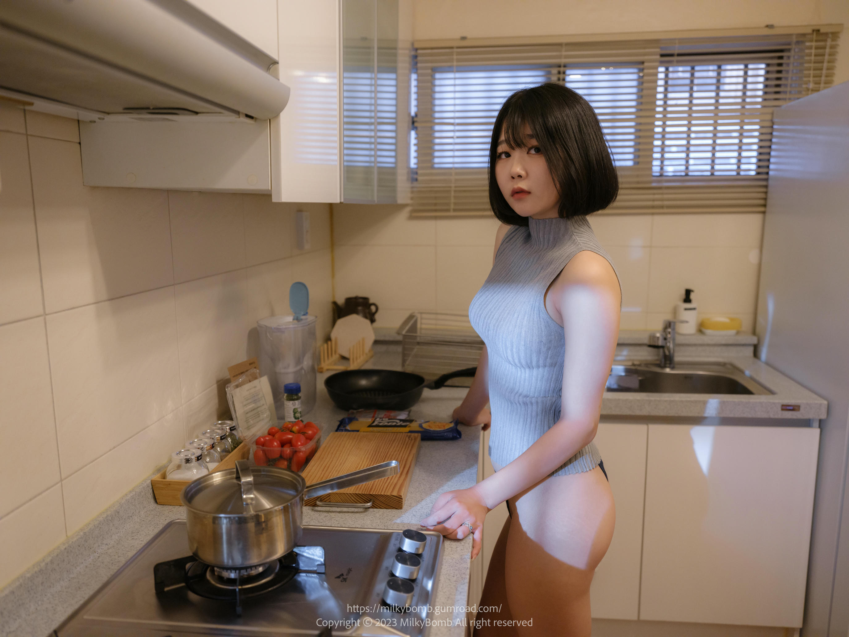 Zia (지아) NO.106 MilkyBomb Vol.001 Cooking [368P+1V／6.32GB]_第4集