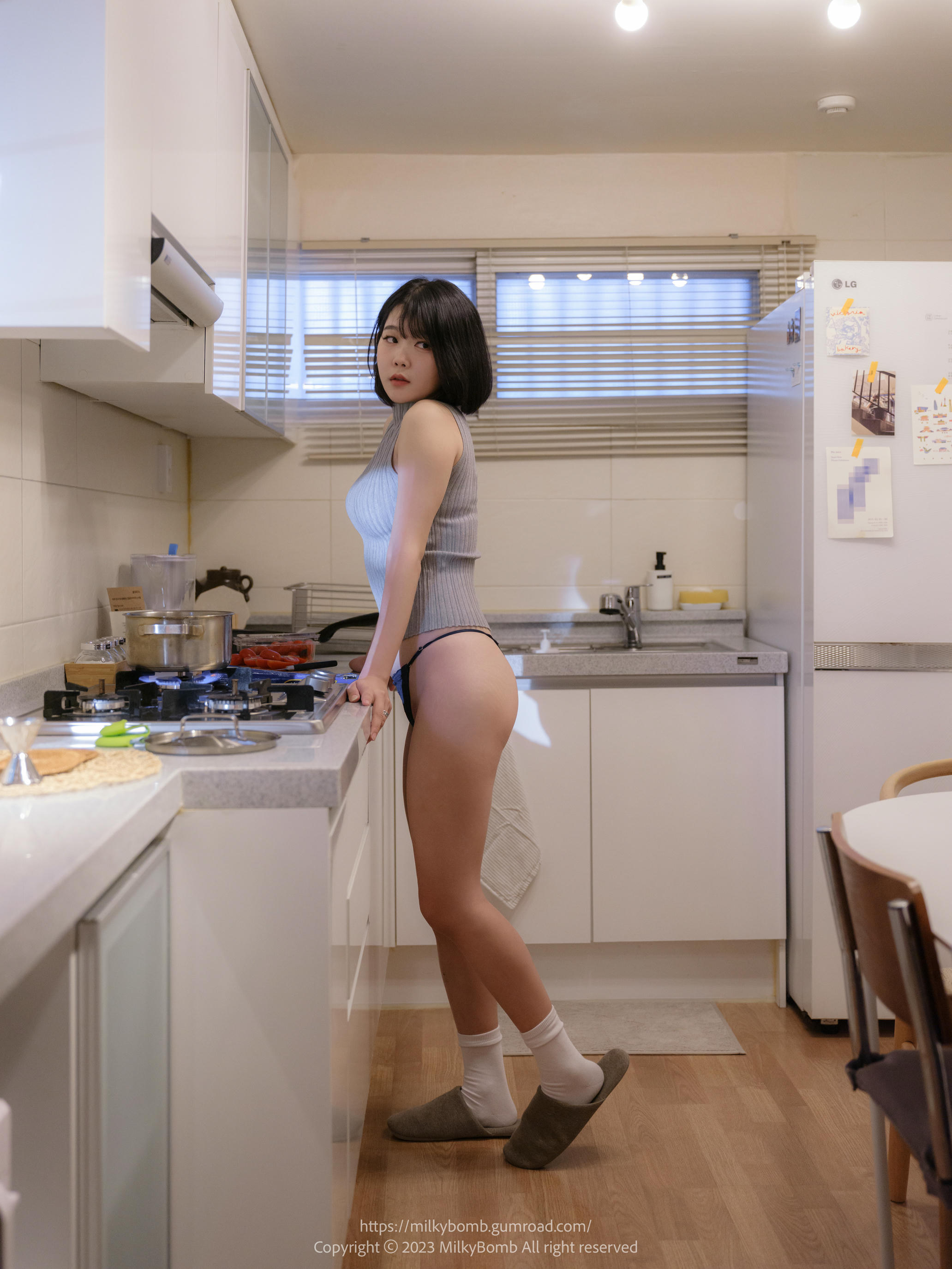 Zia (지아) NO.106 MilkyBomb Vol.001 Cooking [368P+1V／6.32GB]_第5集