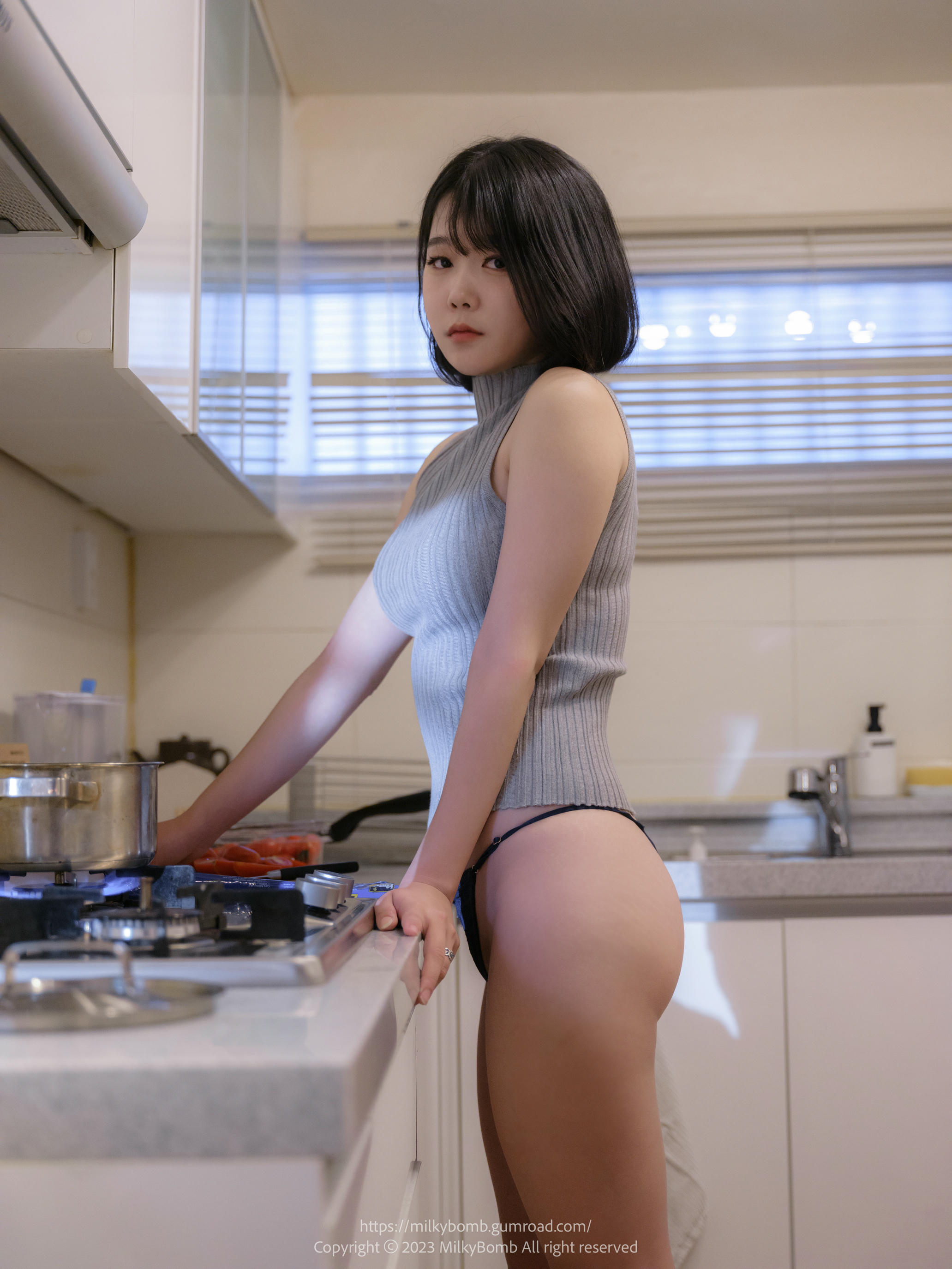 Zia (지아) NO.106 MilkyBomb Vol.001 Cooking [368P+1V／6.32GB]_第5集