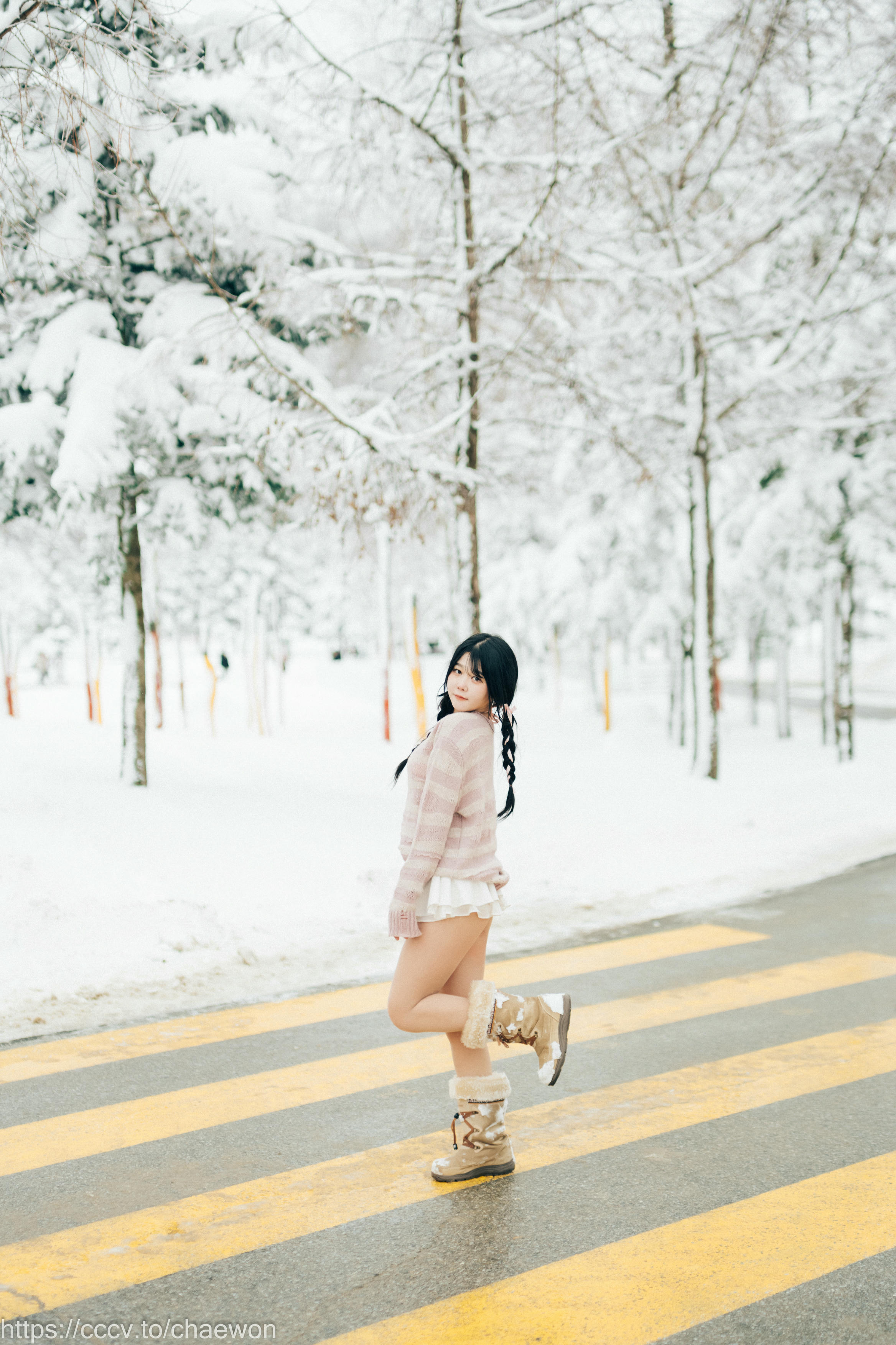 Zia (지아) NO.117 Loozy Snow girl [114P+1V／1.60GB]_第4集