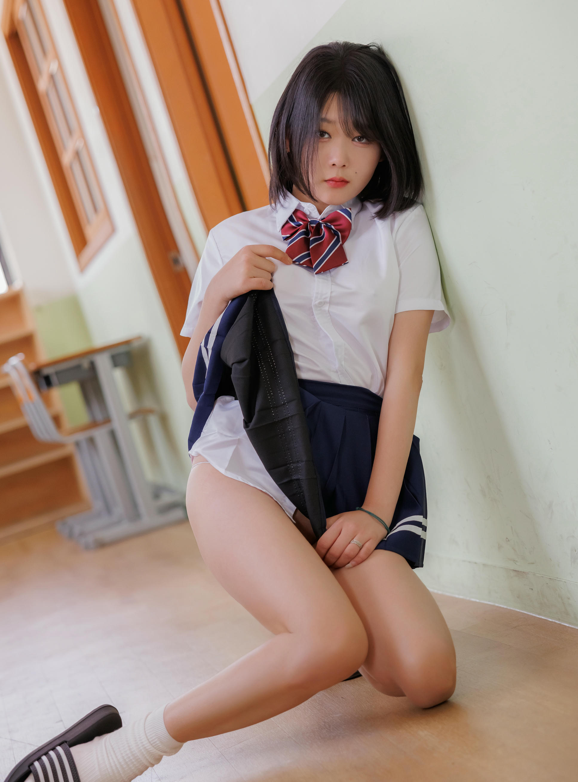 Zia (지아) NO.123 Ready Vol.002 School girl [126P3V-3.89GB]_第5集