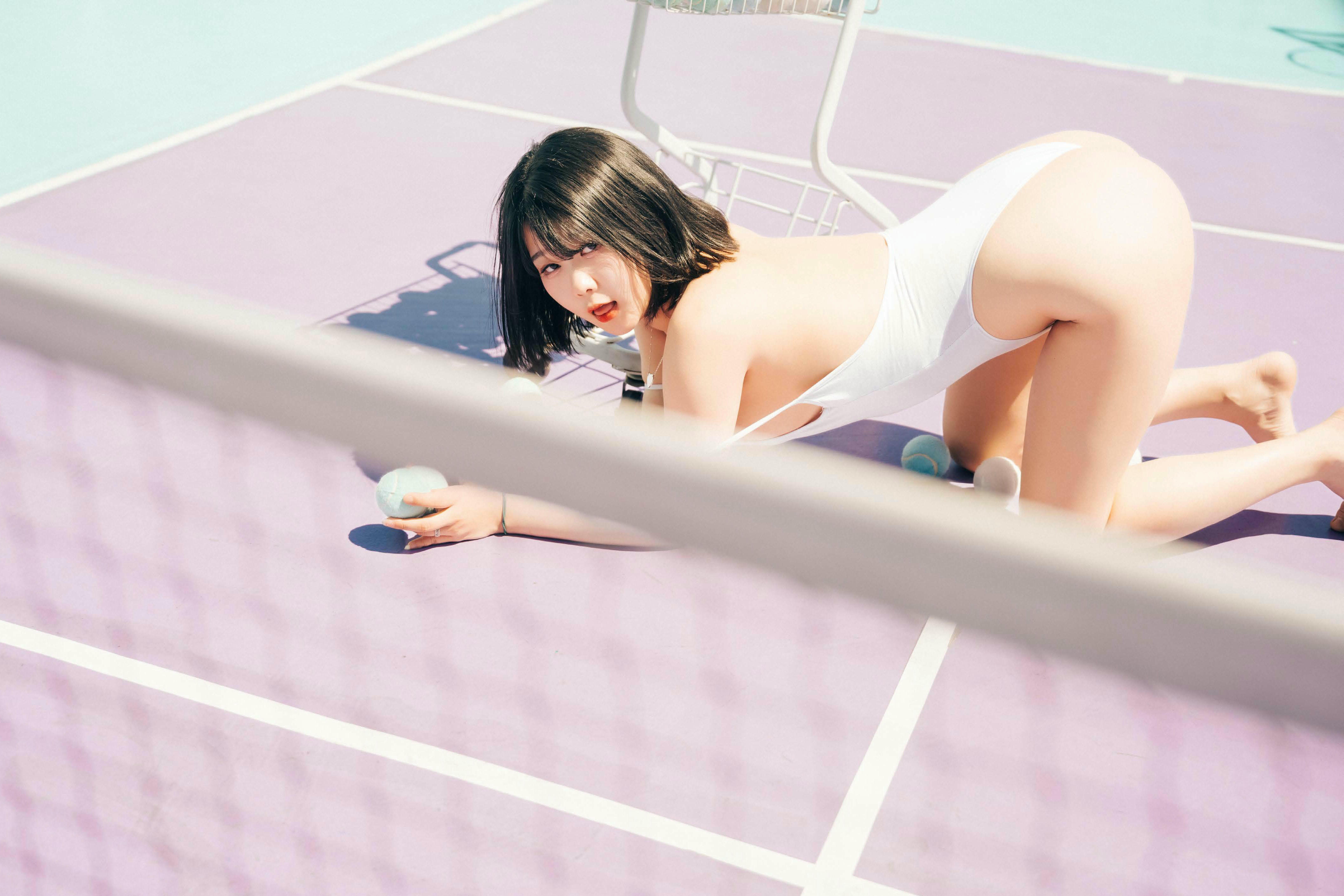 Zia (지아) NO.128 Loozy Racket Girl [80P／813MB]_第2集