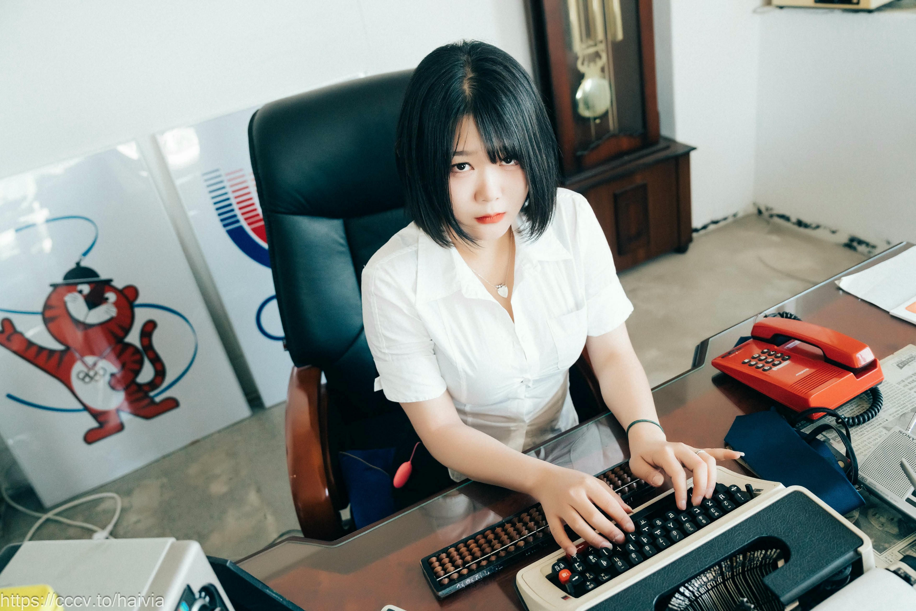 Zia (지아) NO.129 Loozy Zia Female employee [148P5V-2.57GB]_第5集