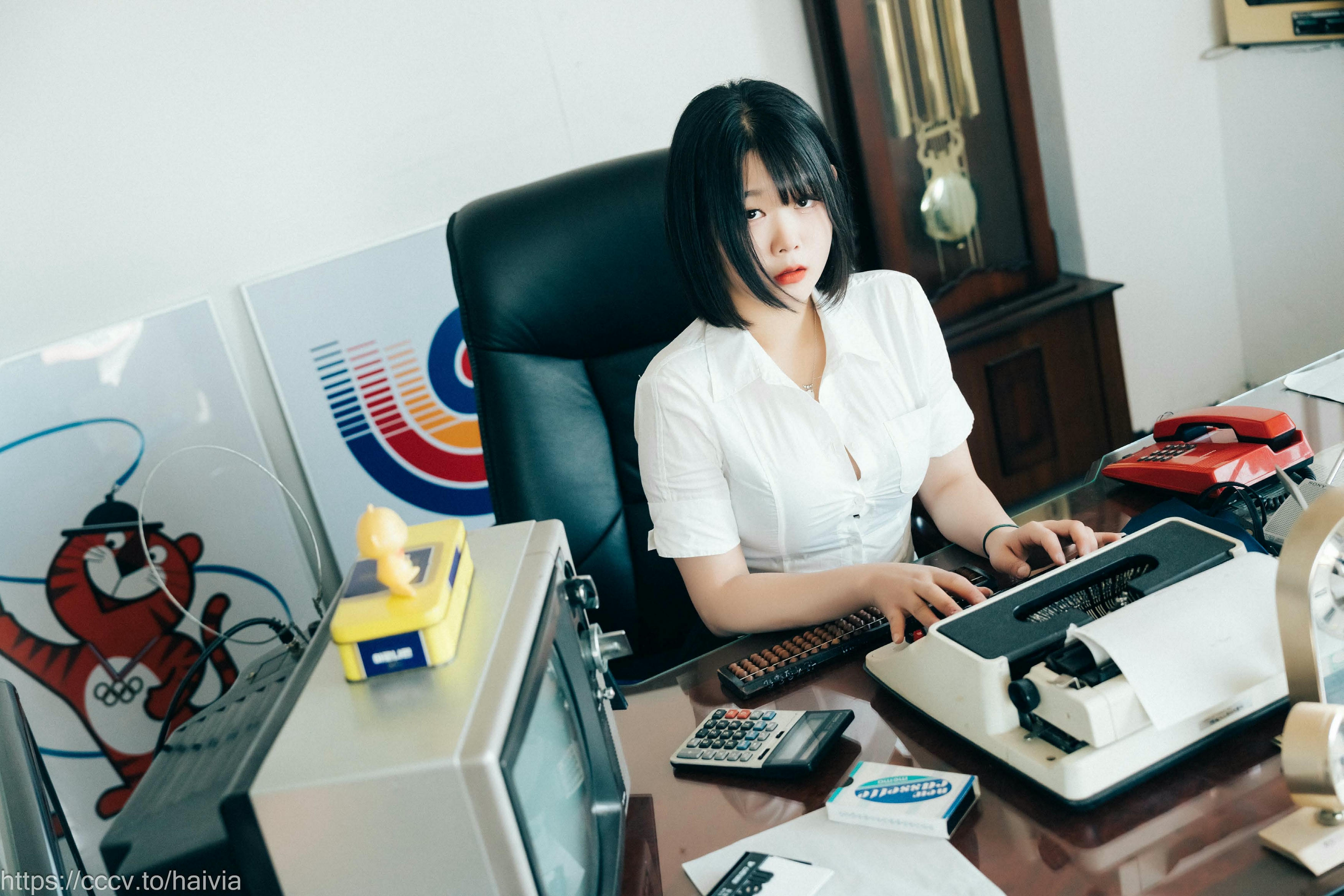 Zia (지아) NO.129 Loozy Zia Female employee [148P5V-2.57GB]_第6集