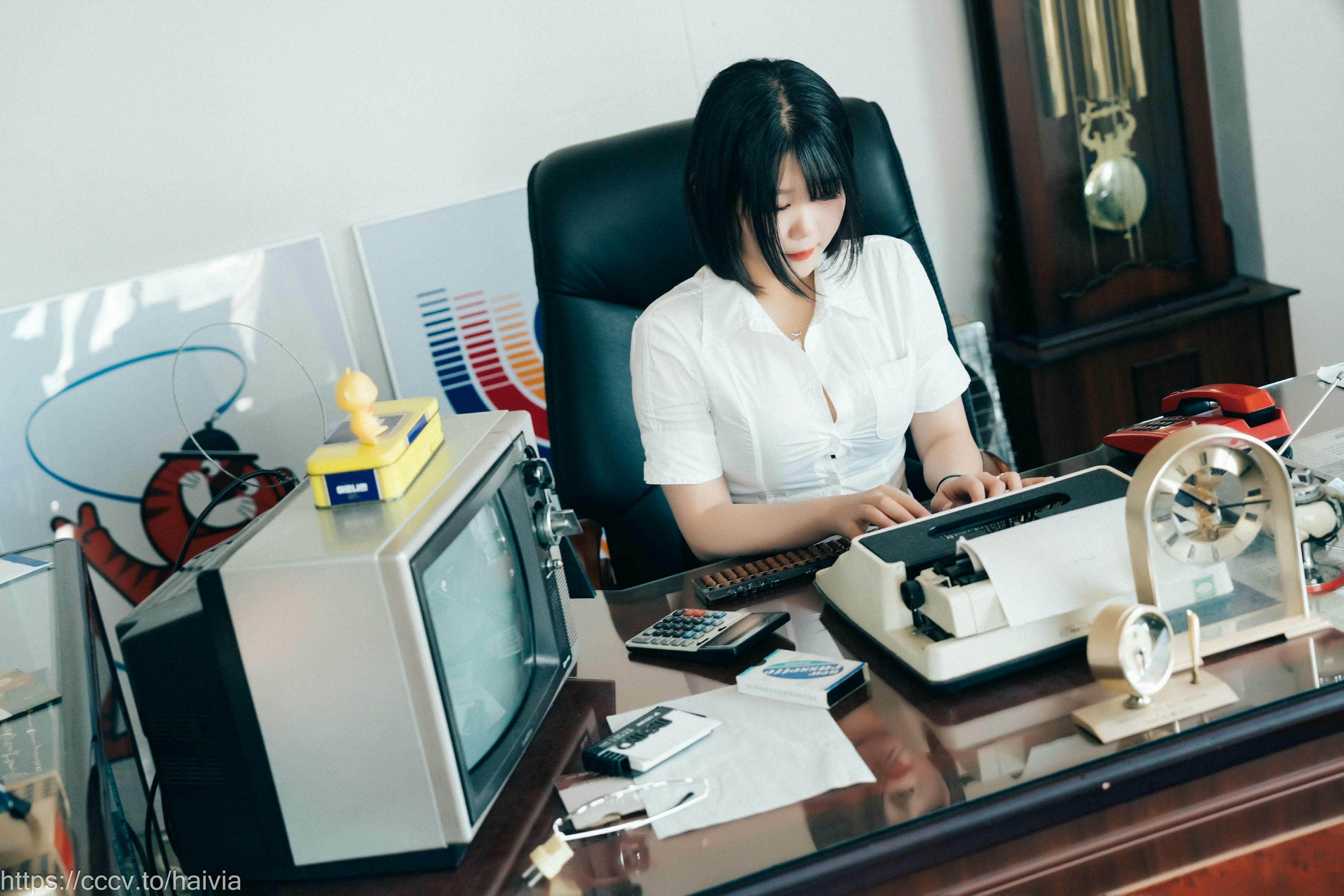 Zia (지아) NO.129 Loozy Zia Female employee [148P5V-2.57GB]_第6集