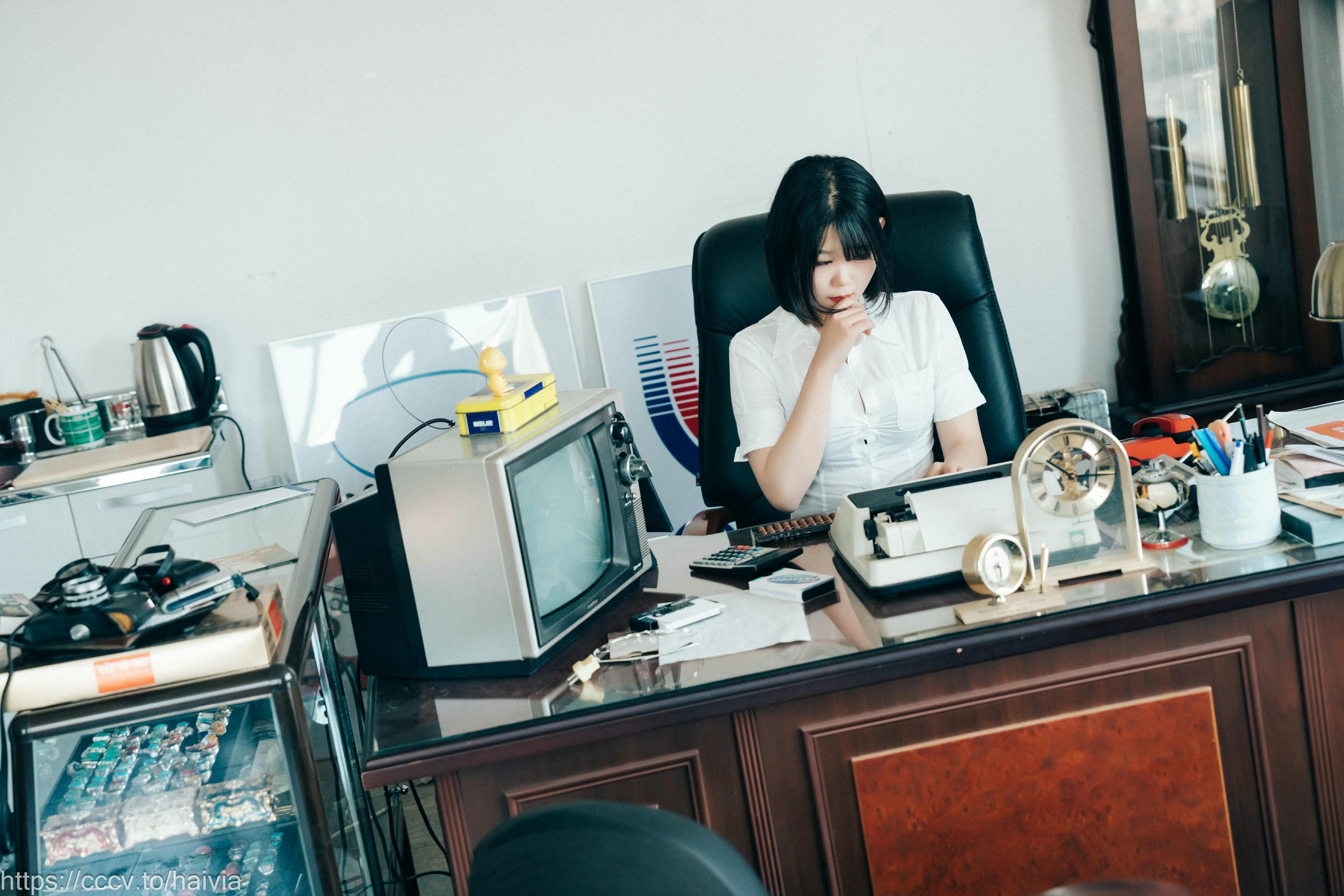 Zia (지아) NO.129 Loozy Zia Female employee [148P5V-2.57GB]_第6集