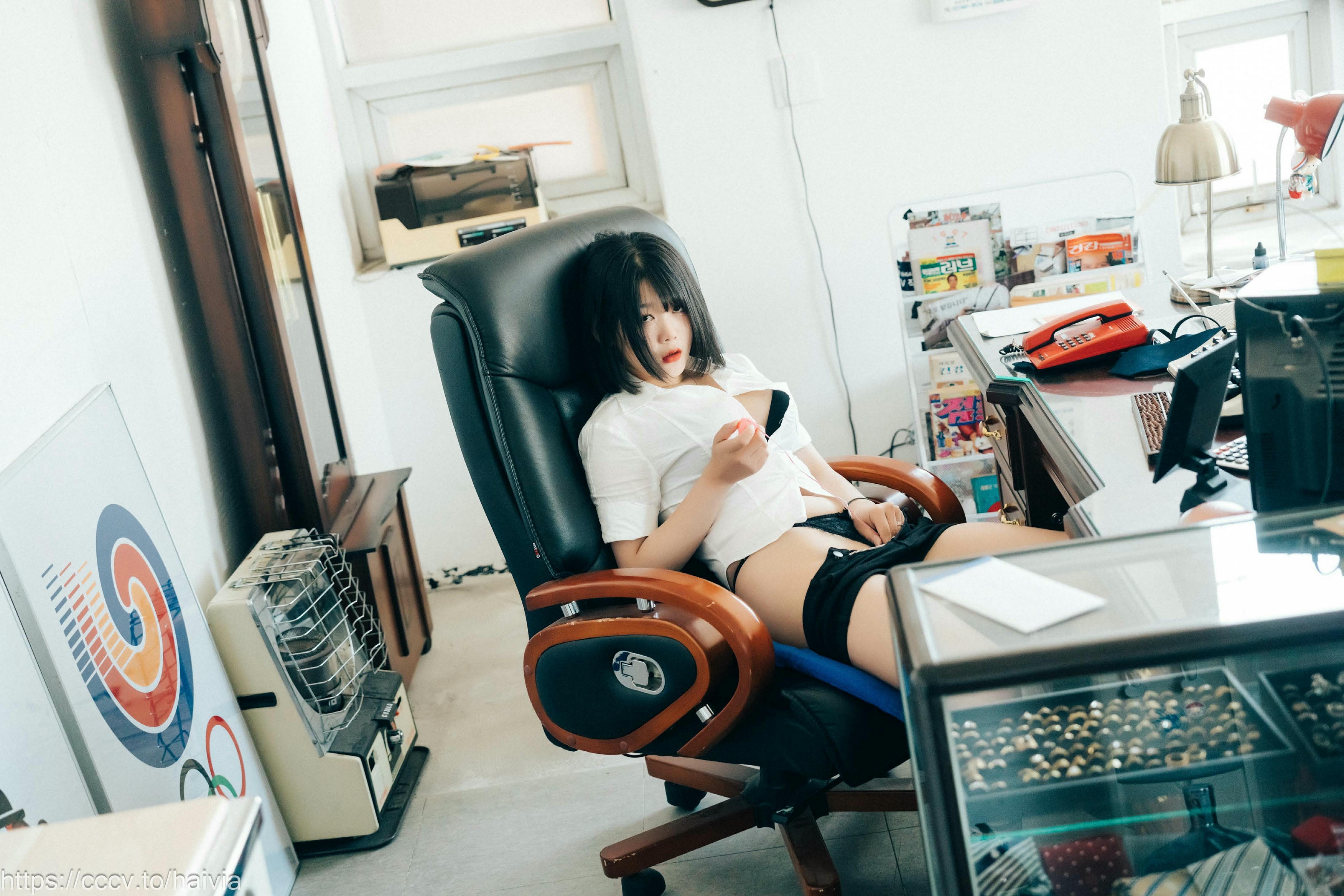 Zia (지아) NO.129 Loozy Zia Female employee [148P5V-2.57GB]_第6集