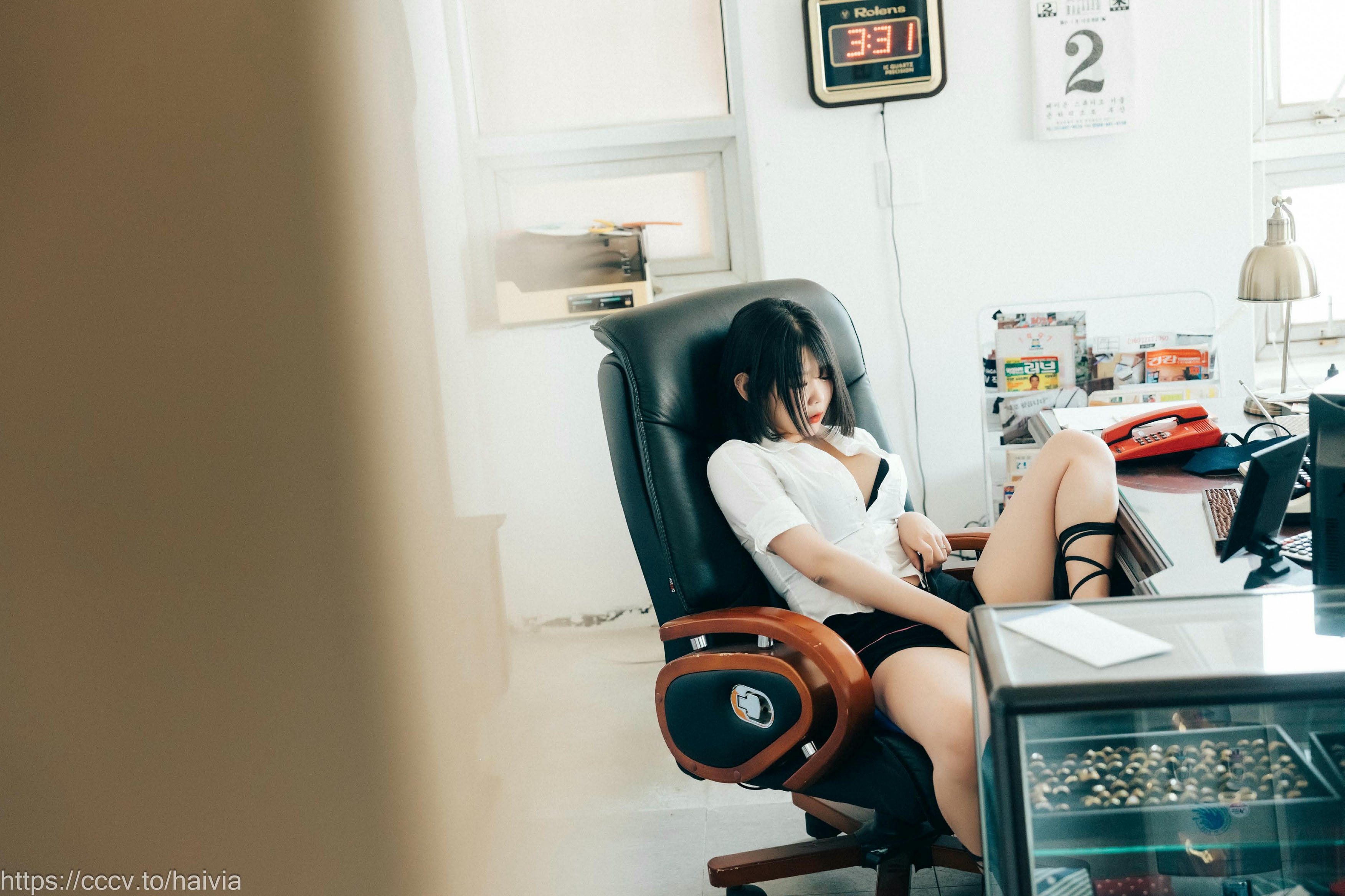 Zia (지아) NO.129 Loozy Zia Female employee [148P5V-2.57GB]_第6集