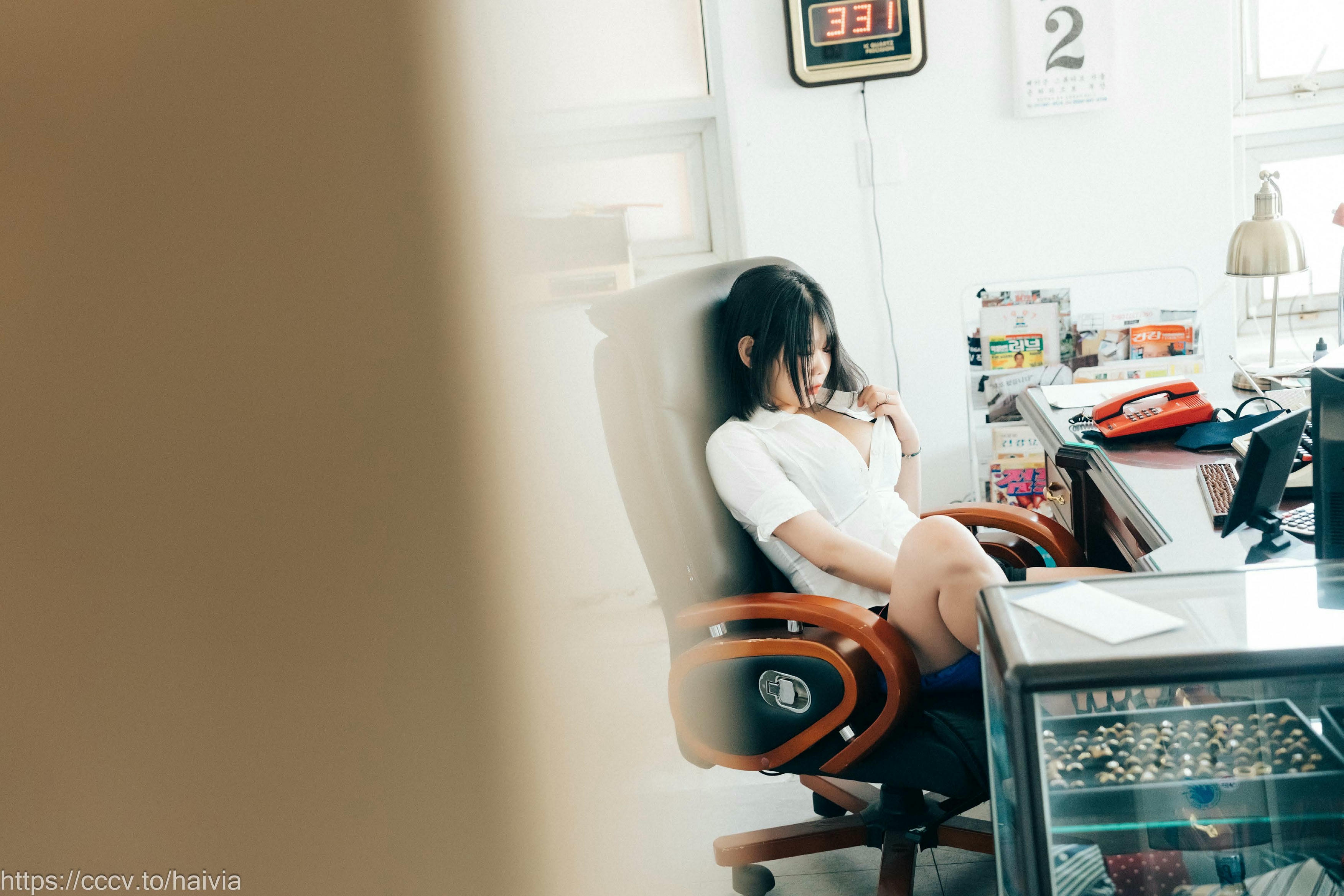 Zia (지아) NO.129 Loozy Zia Female employee [148P5V-2.57GB]_第6集