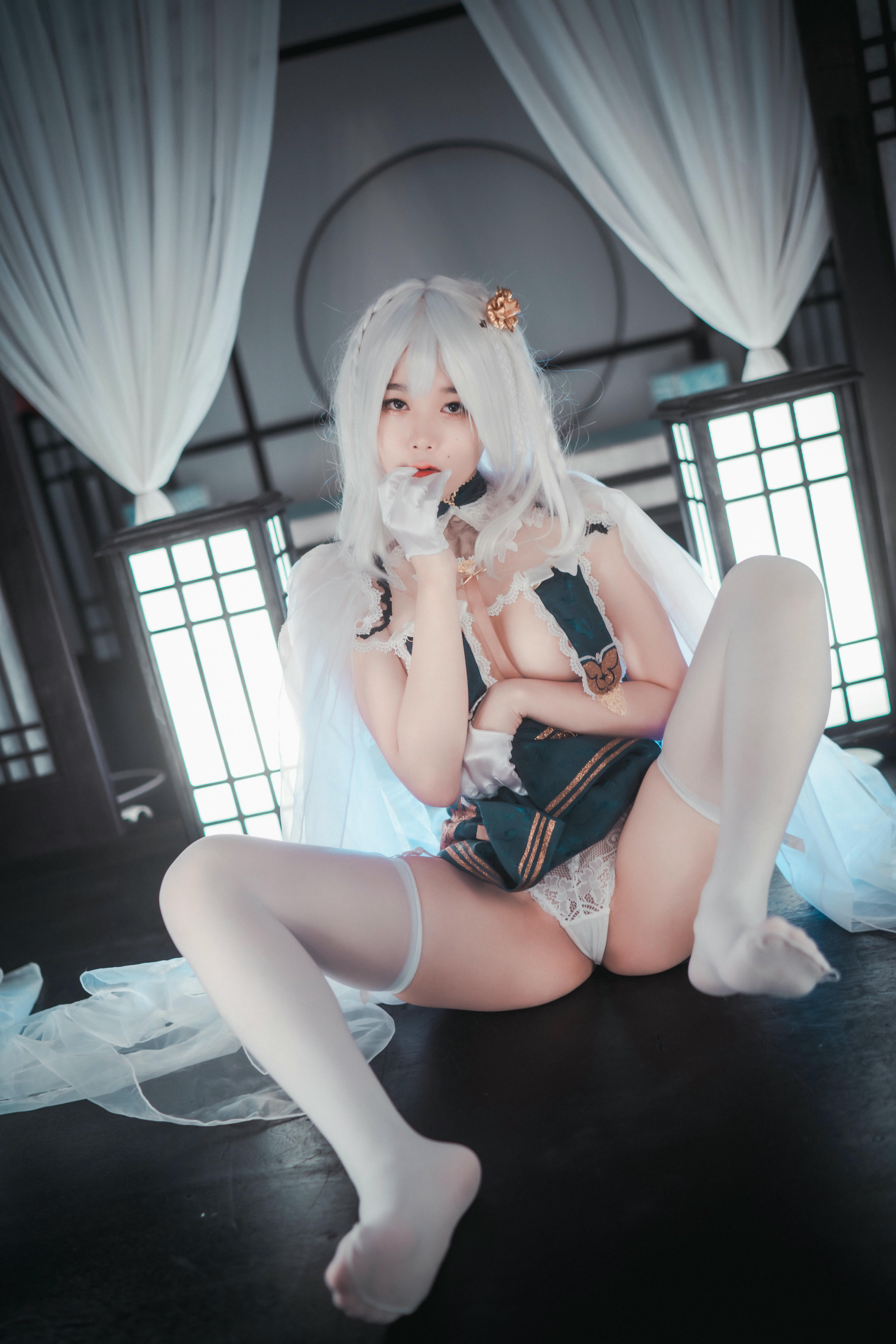 DJAWA Photo Vol.0201 - Zia (지아) - Azure Horizons [55P 1.11GB]_第1集