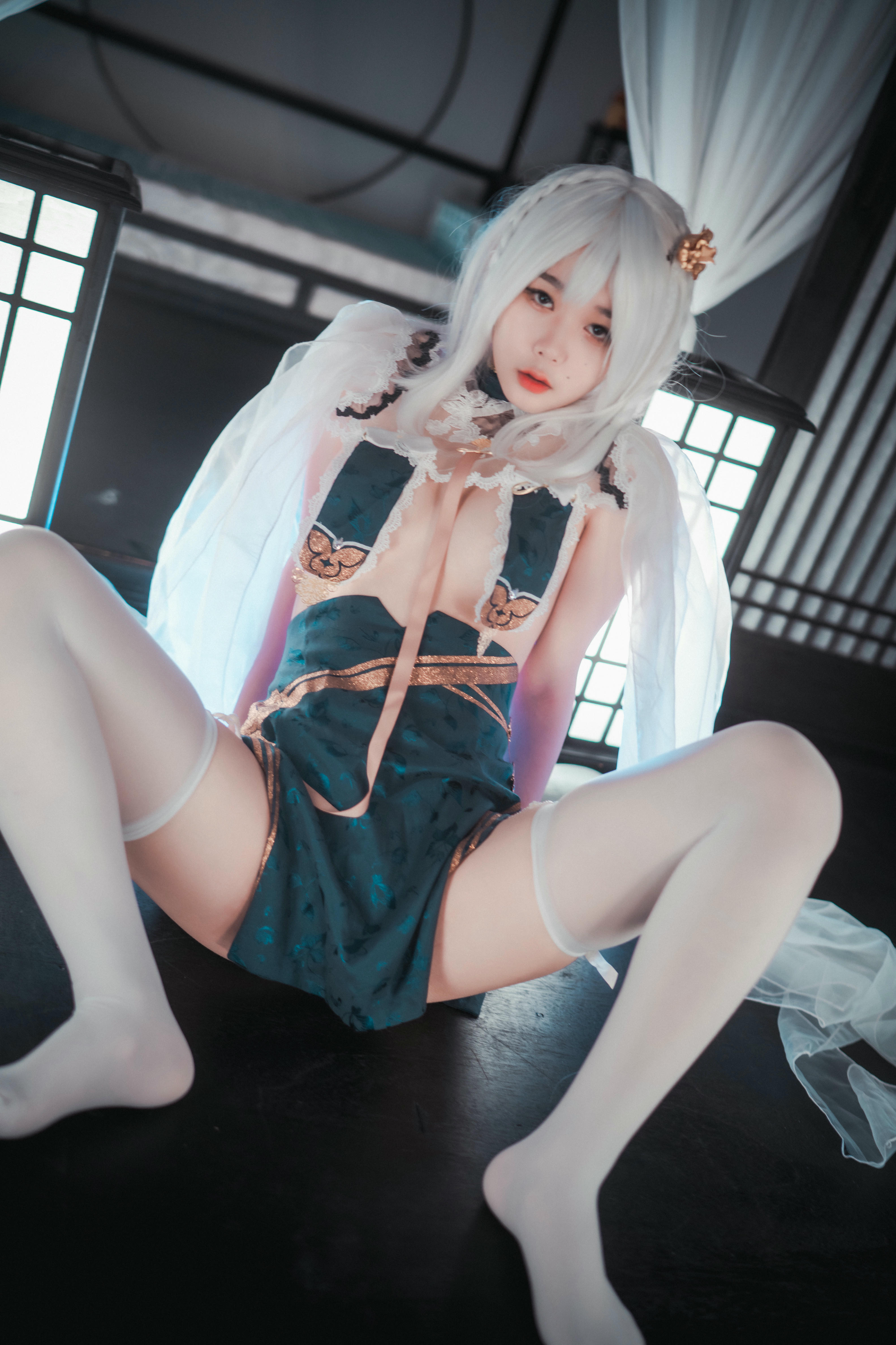 DJAWA Photo Vol.0201 - Zia (지아) - Azure Horizons [55P 1.11GB]_第1集