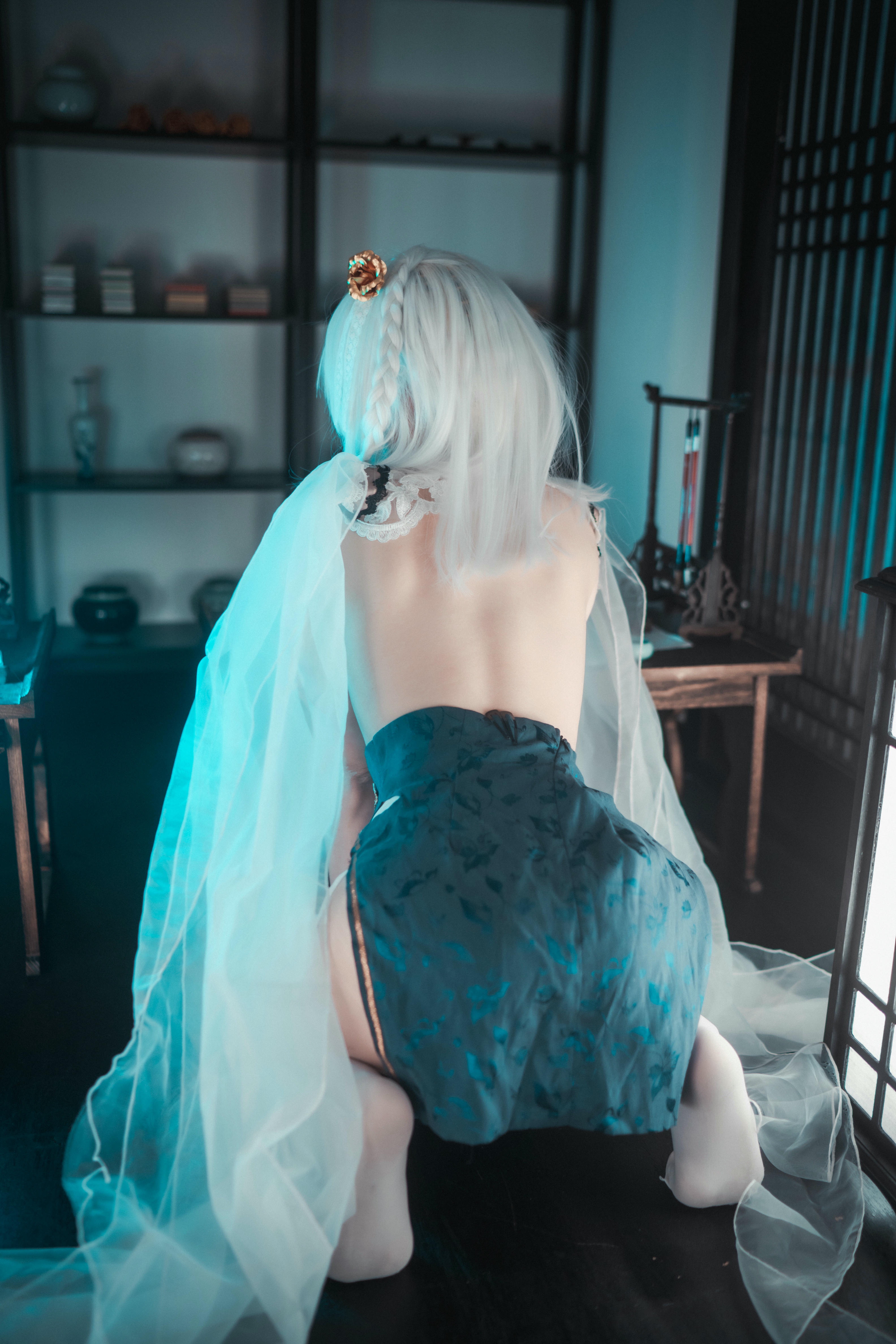 DJAWA Photo Vol.0201 - Zia (지아) - Azure Horizons [55P 1.11GB]_第1集