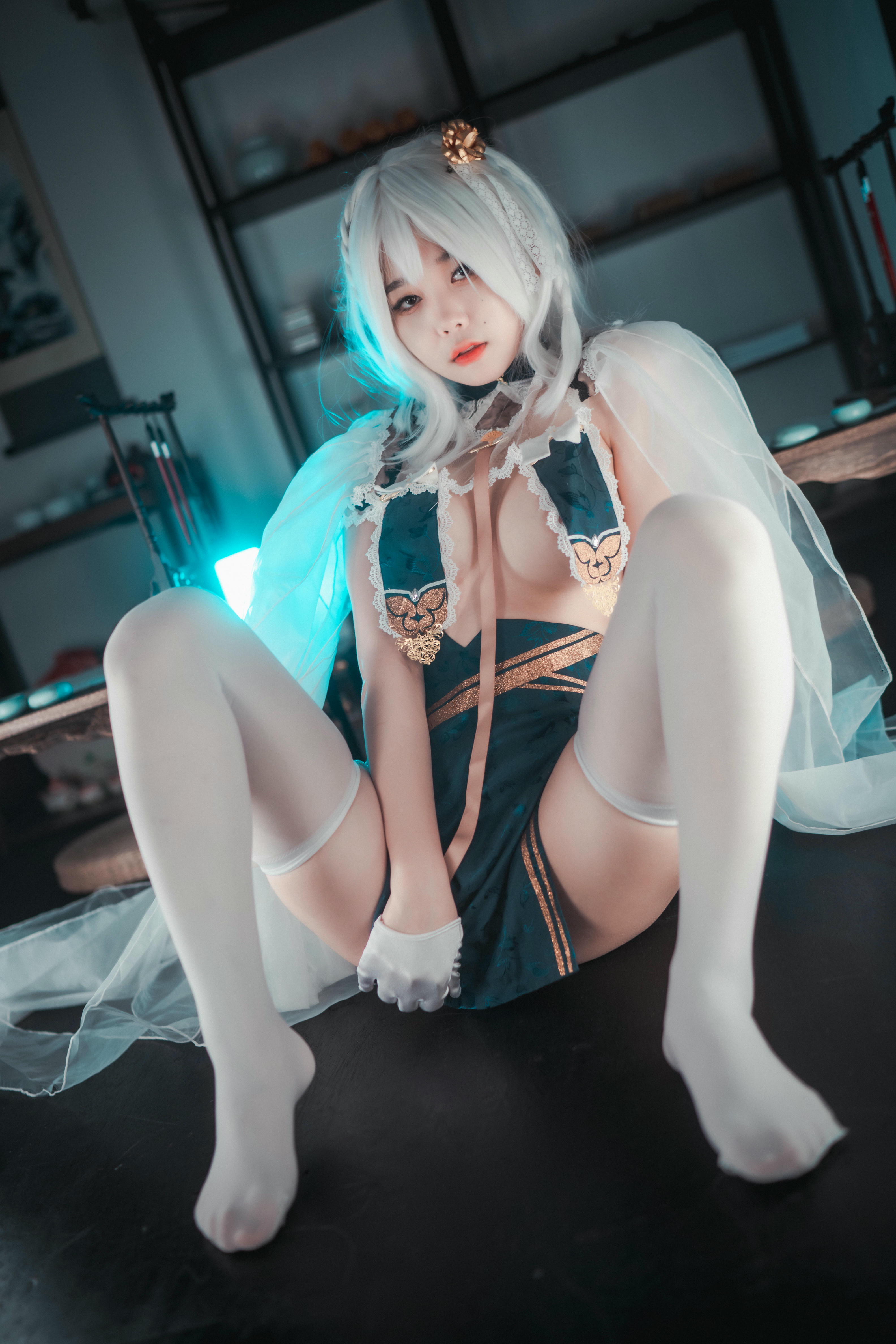 DJAWA Photo Vol.0201 - Zia (지아) - Azure Horizons [55P 1.11GB]_第2集
