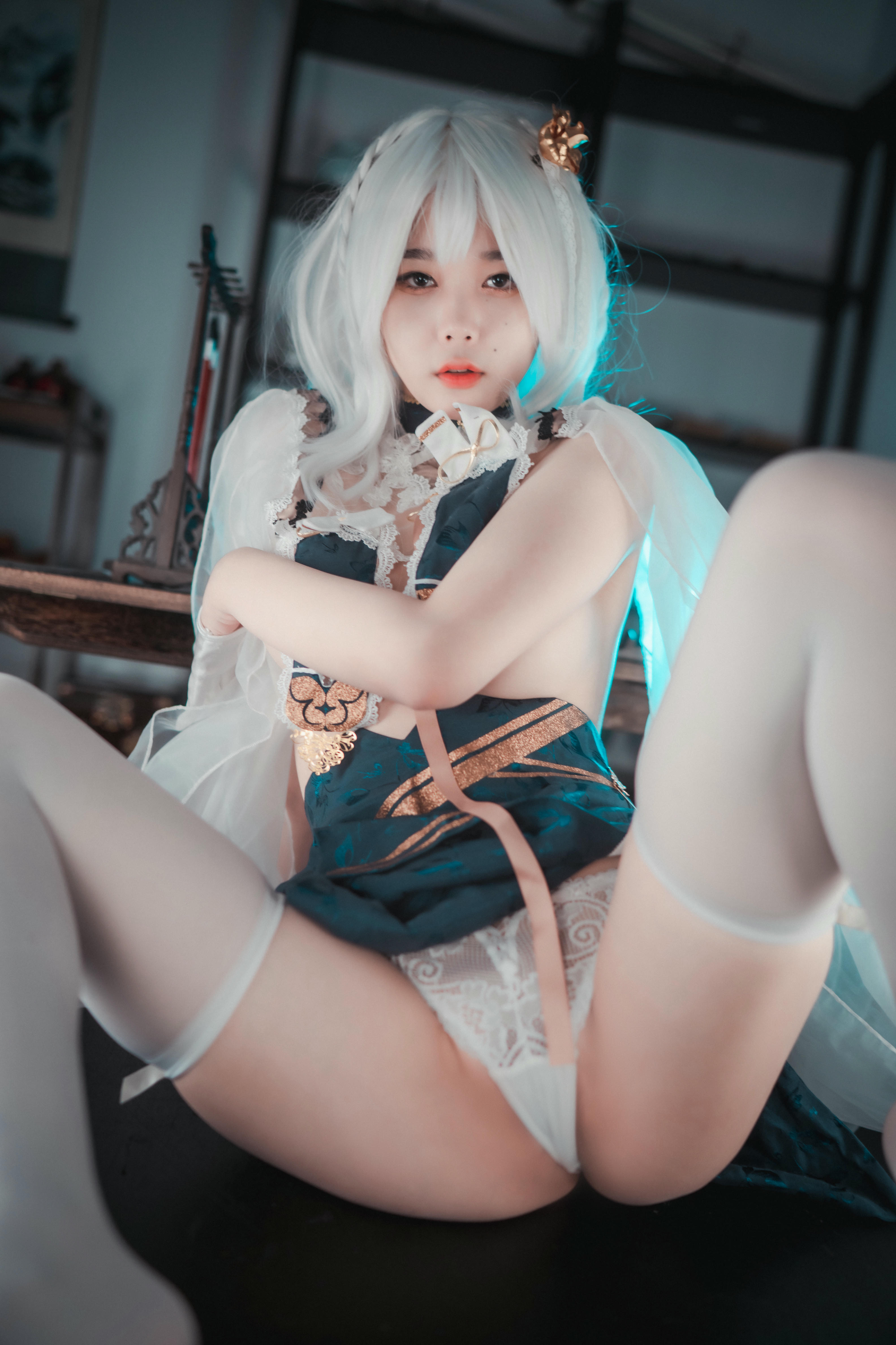DJAWA Photo Vol.0201 - Zia (지아) - Azure Horizons [55P 1.11GB]_第2集