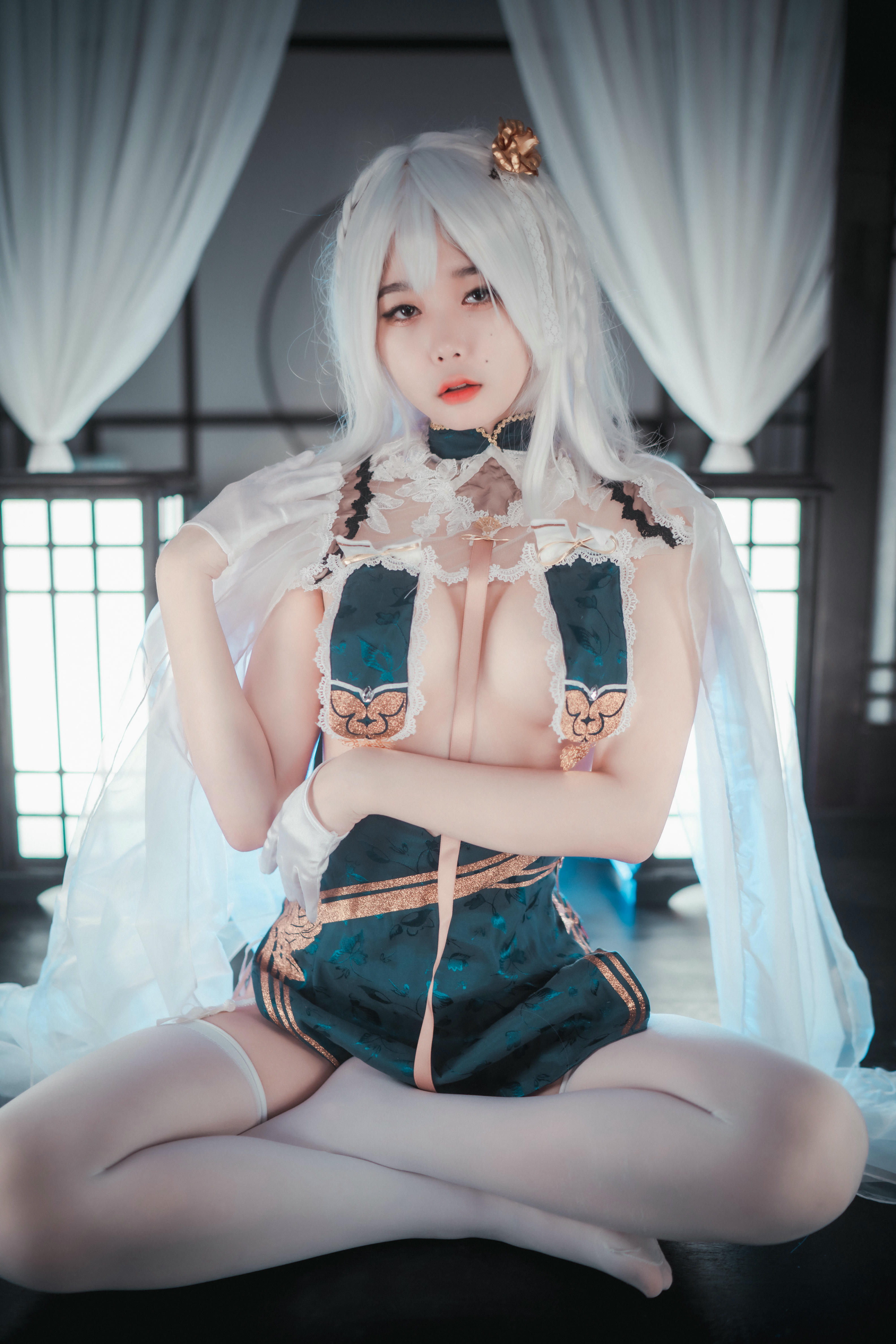 DJAWA Photo Vol.0201 - Zia (지아) - Azure Horizons [55P 1.11GB]_第1集