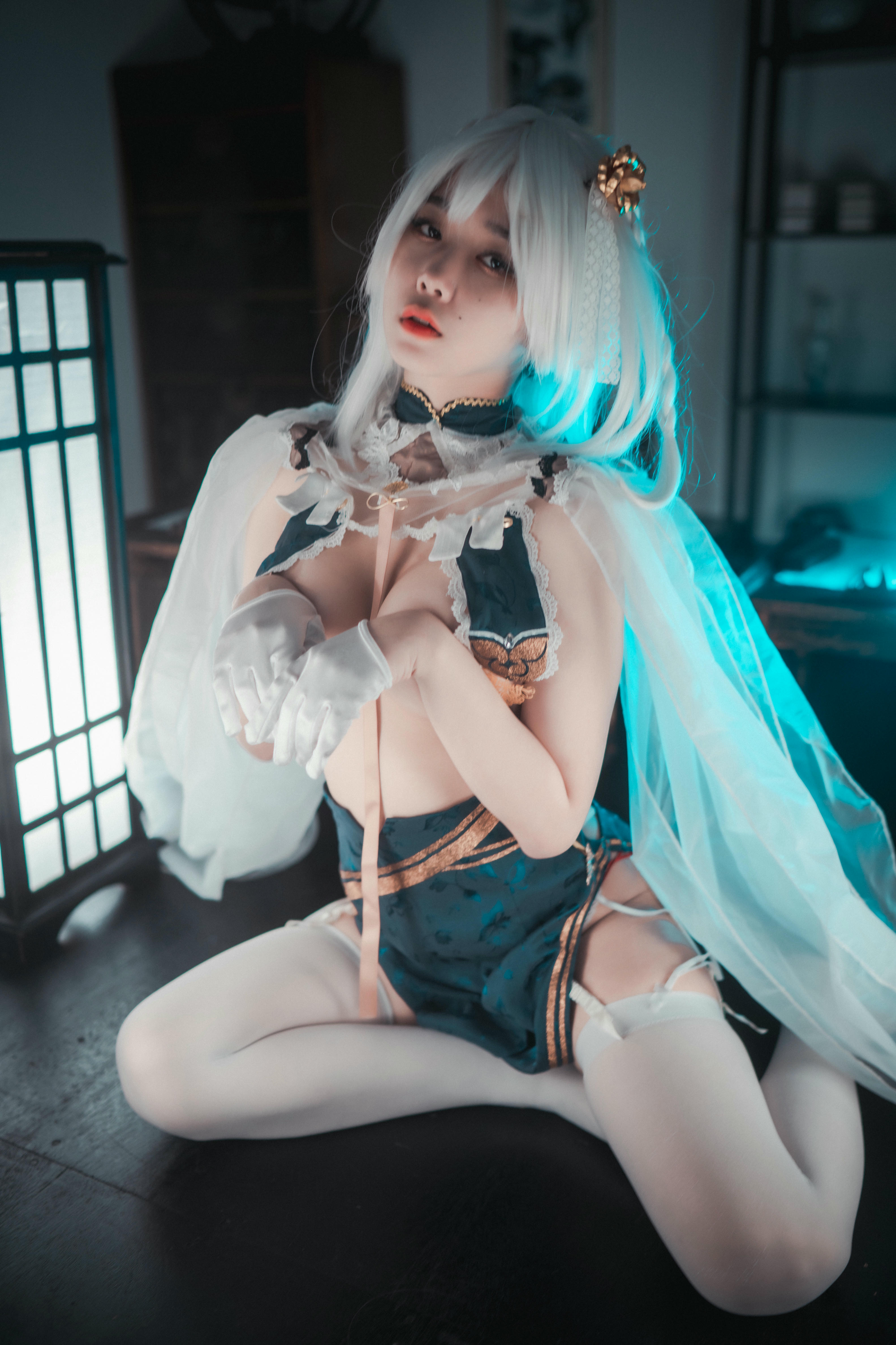 DJAWA Photo Vol.0201 - Zia (지아) - Azure Horizons [55P 1.11GB]_第2集