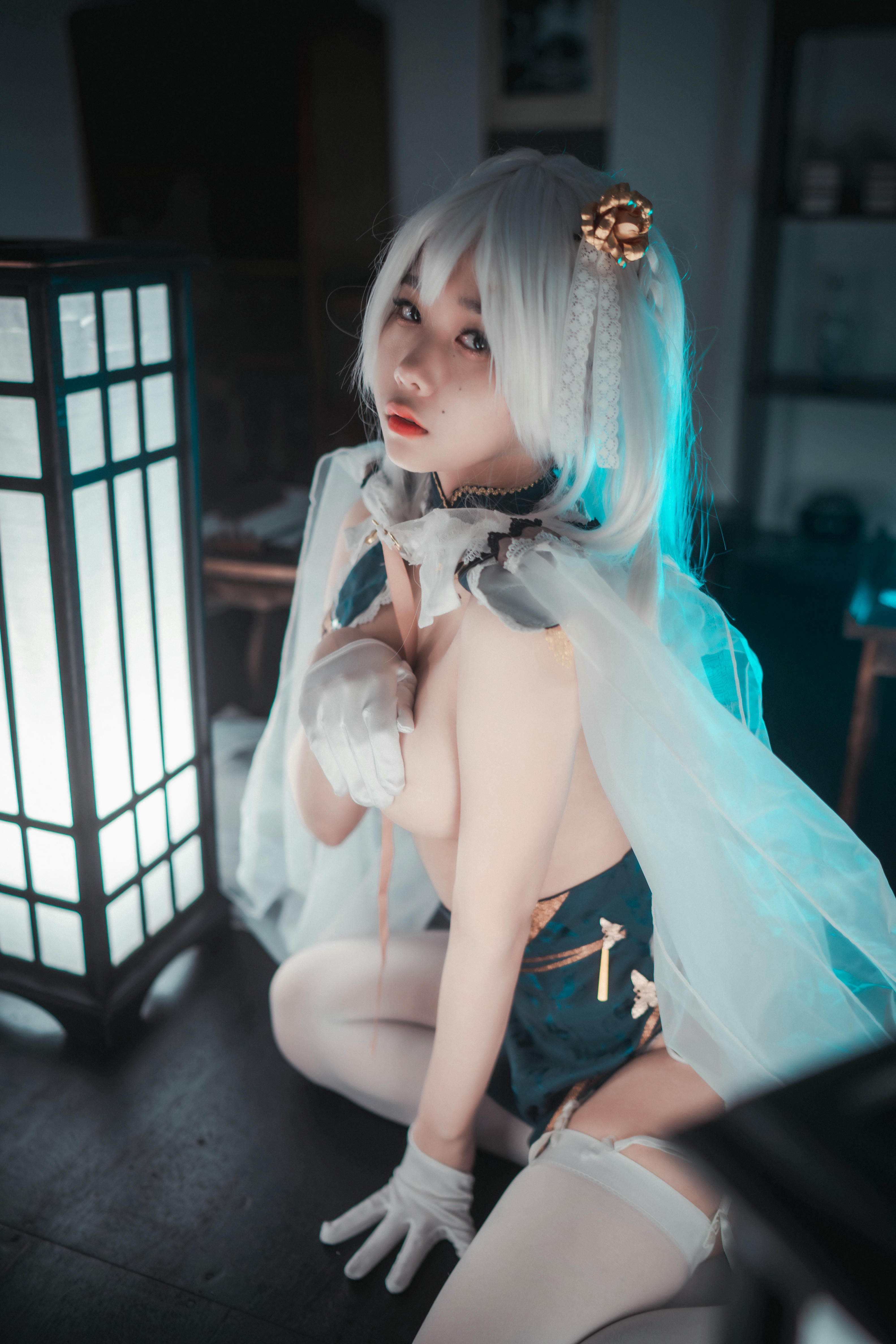 DJAWA Photo Vol.0201 - Zia (지아) - Azure Horizons [55P 1.11GB]_第2集