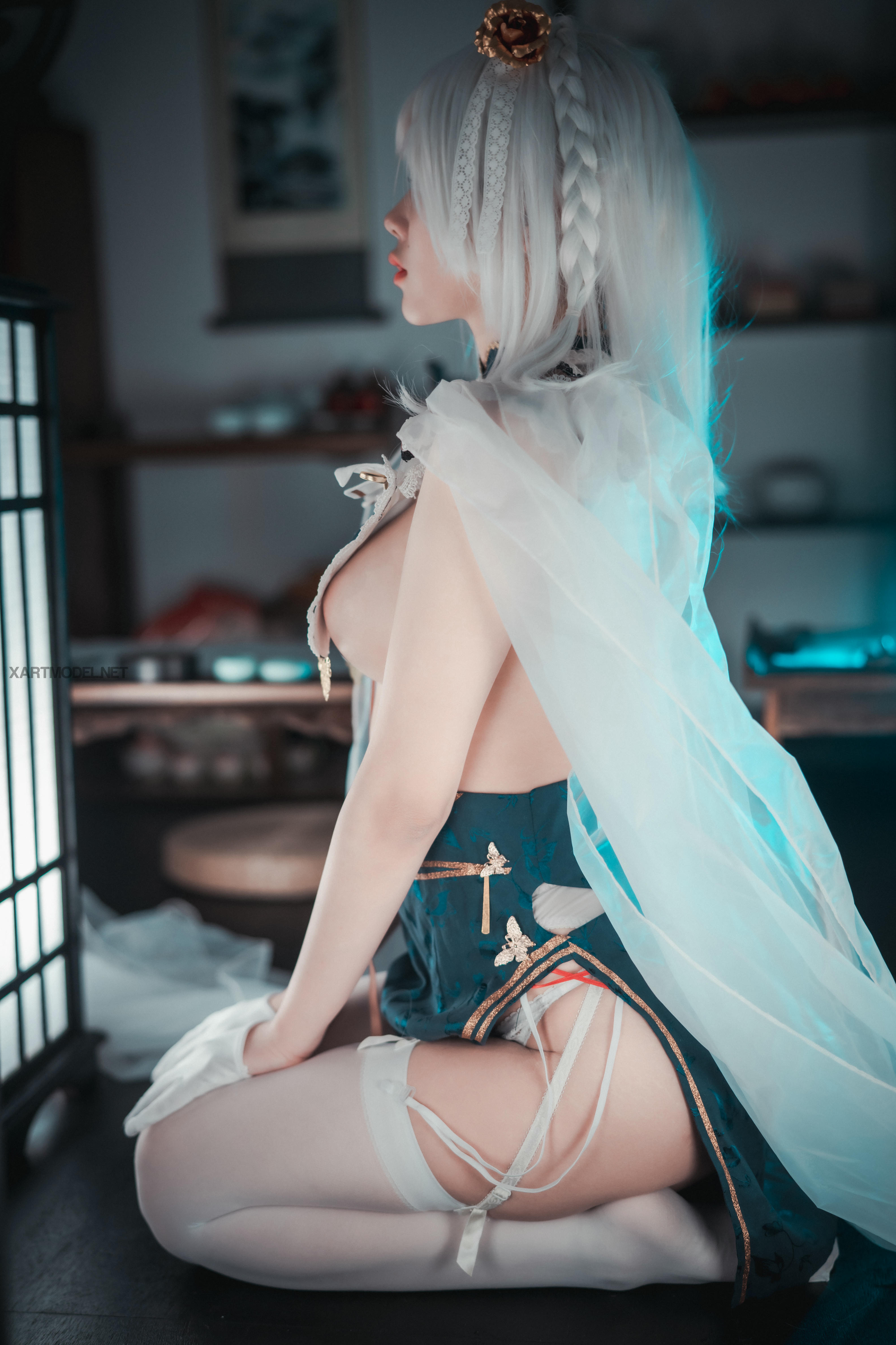 DJAWA Photo Vol.0201 - Zia (지아) - Azure Horizons [55P 1.11GB]_第2集