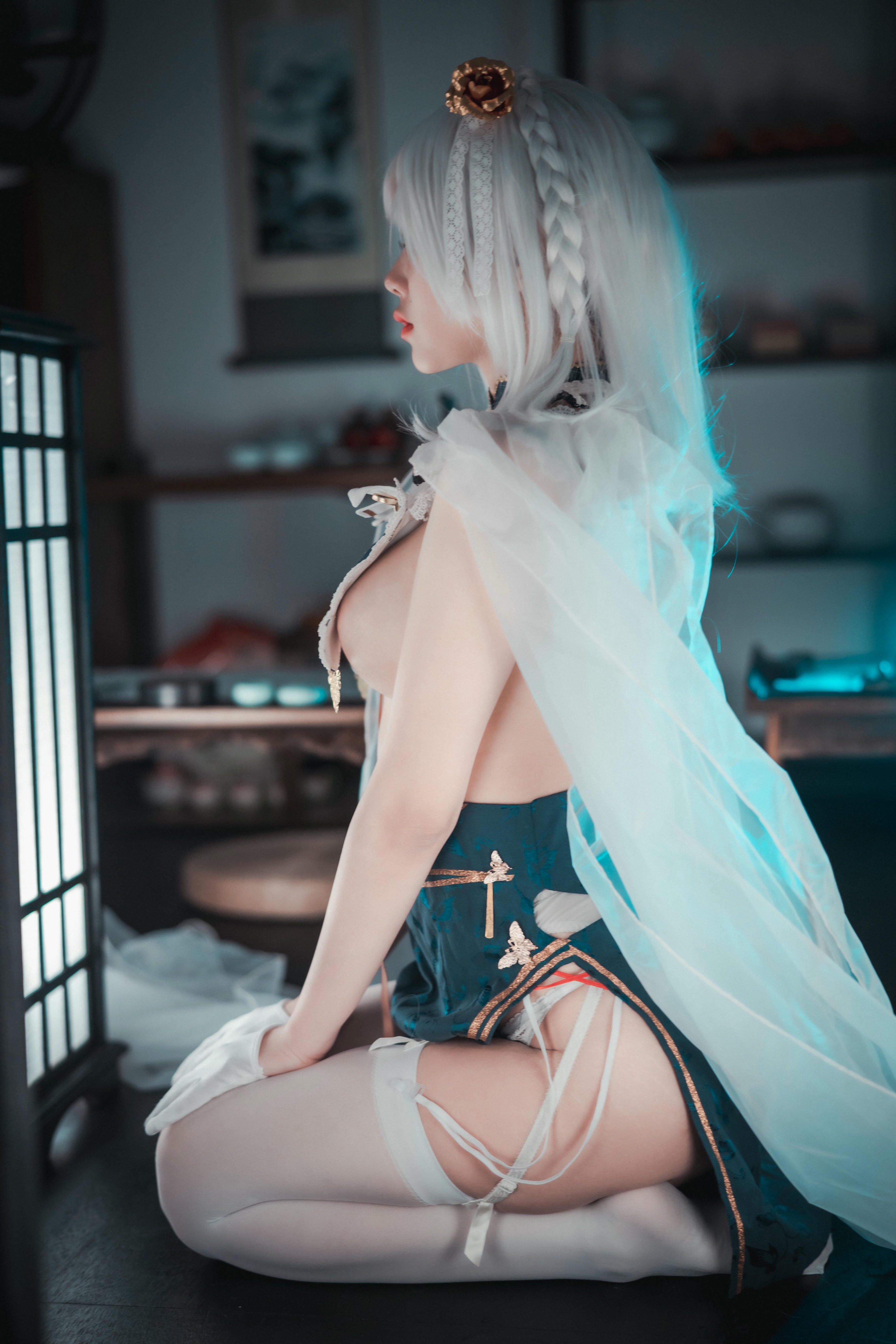 DJAWA Photo Vol.0201 - Zia (지아) - Azure Horizons [55P 1.11GB]_第2集