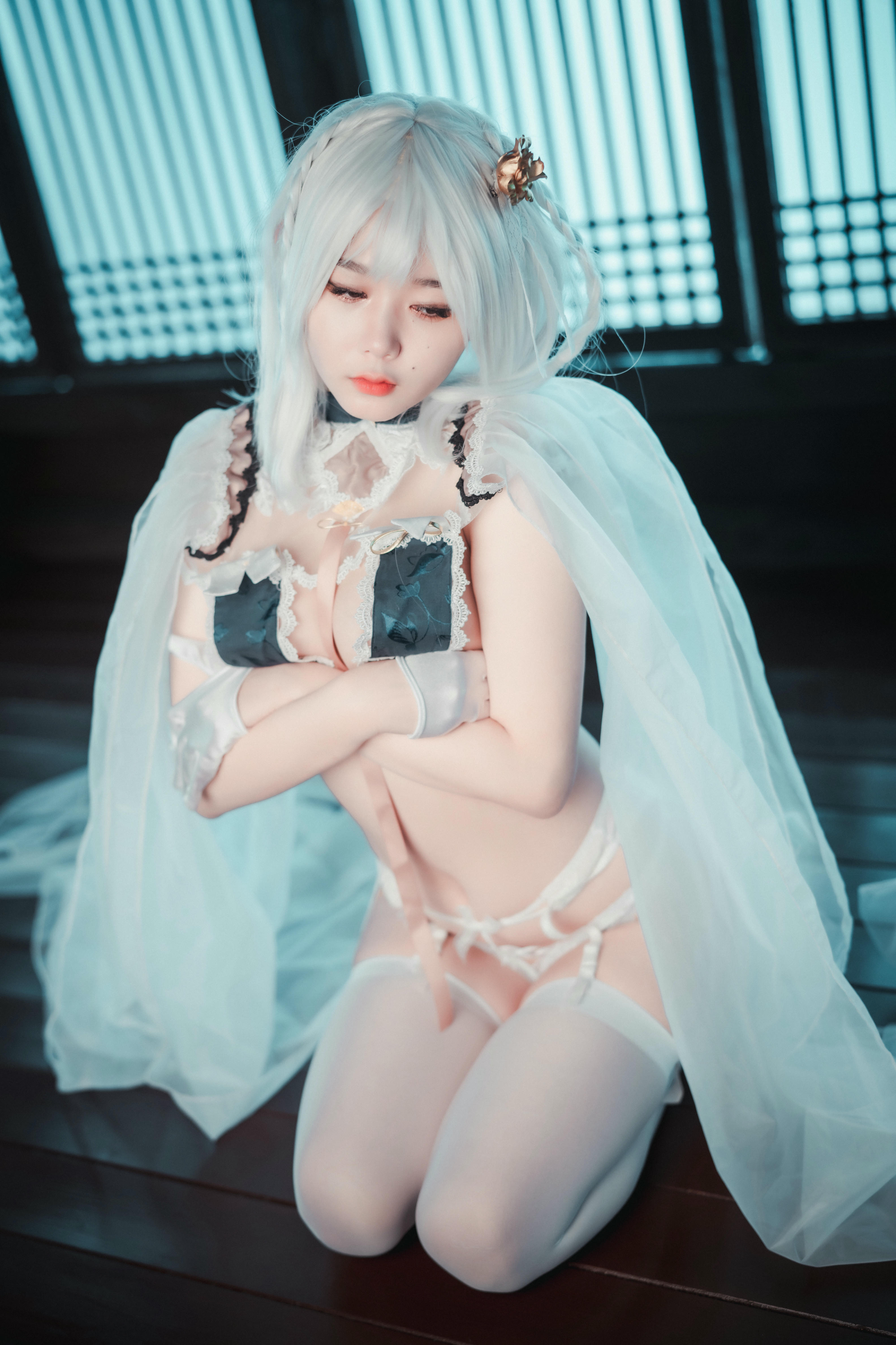DJAWA Photo Vol.0201 - Zia (지아) - Azure Horizons [55P 1.11GB]_第3集