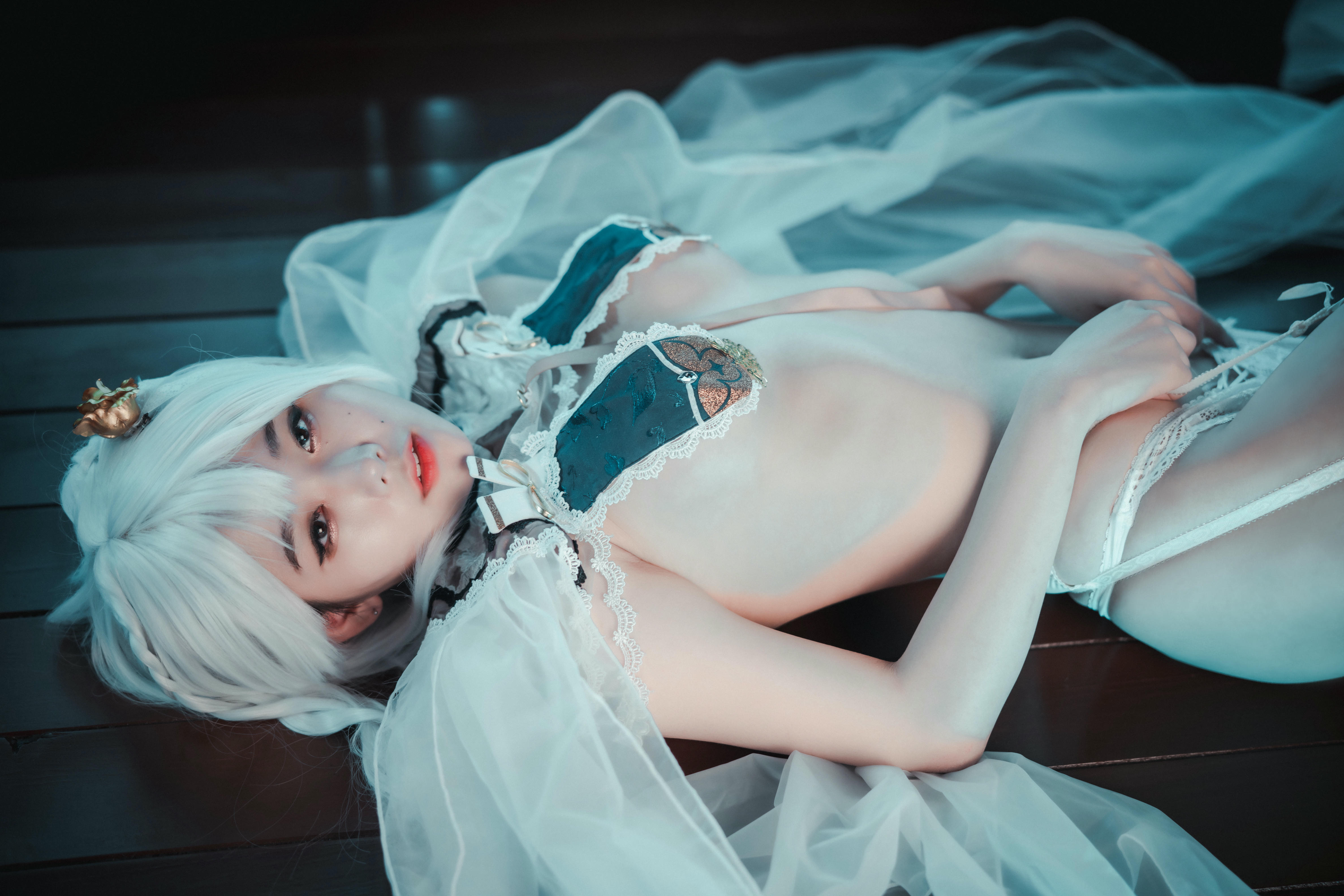 DJAWA Photo Vol.0201 - Zia (지아) - Azure Horizons [55P 1.11GB]_第3集