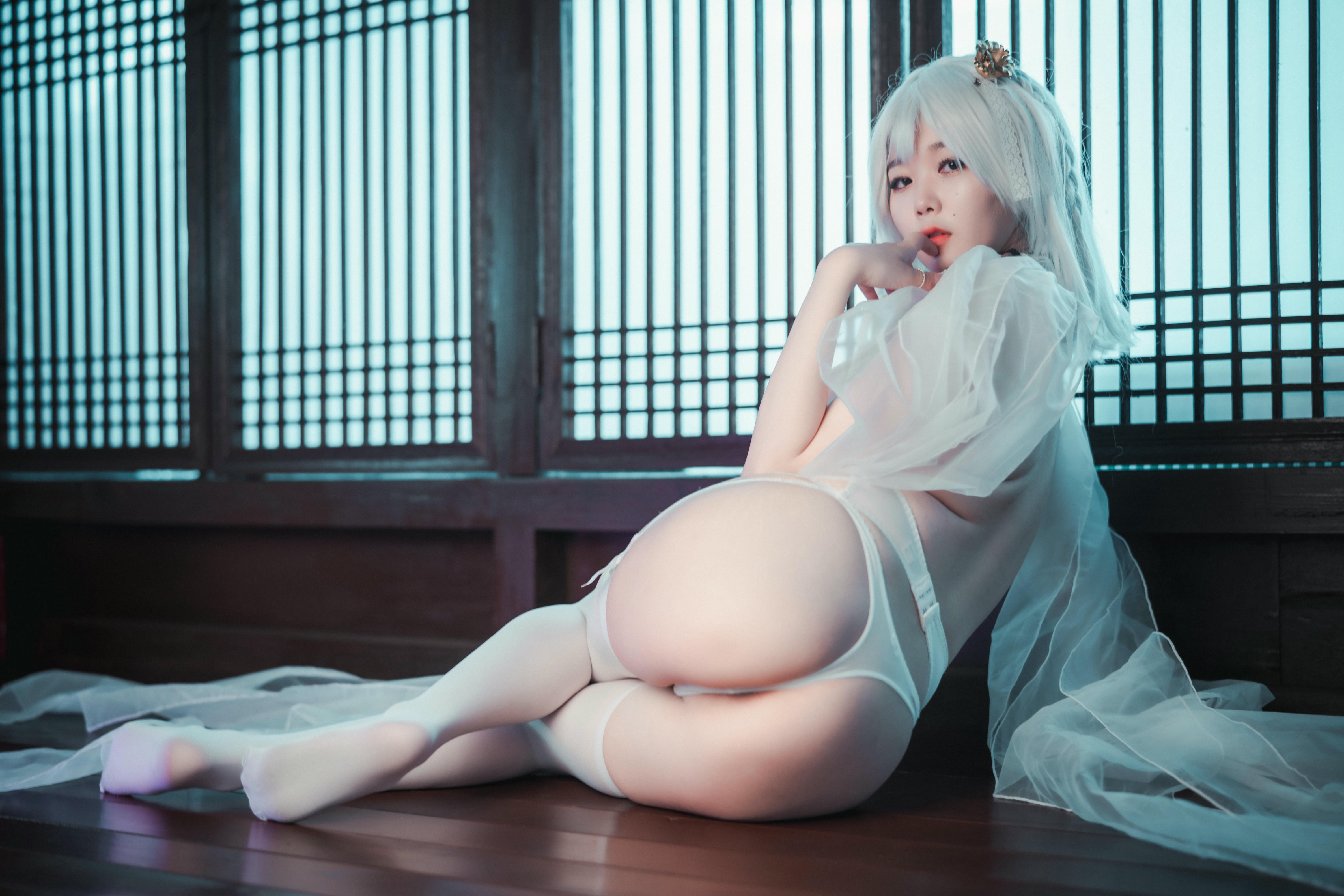DJAWA Photo Vol.0201 - Zia (지아) - Azure Horizons [55P 1.11GB]_第3集